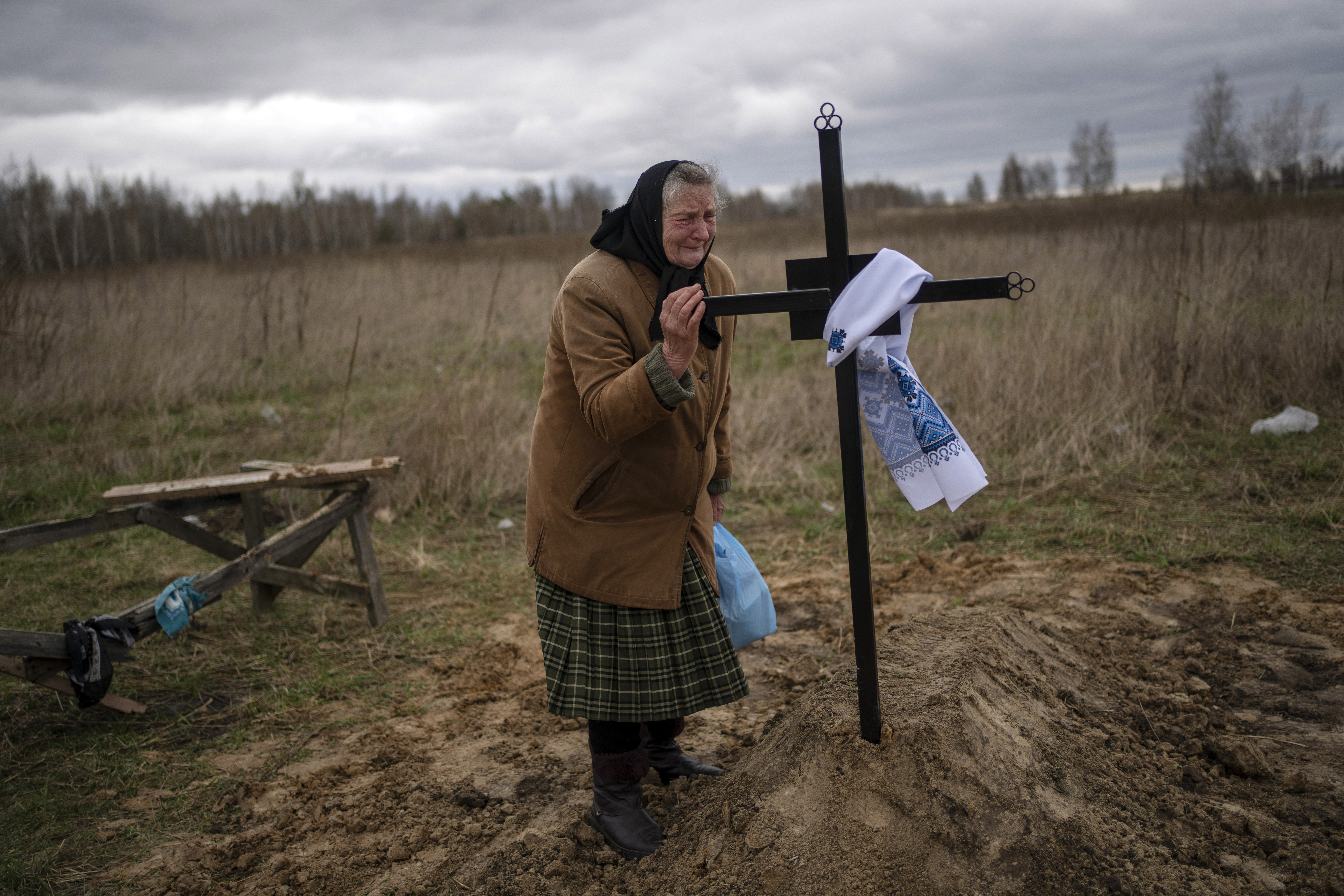 APTOPIX Russia Ukraine War The Lost Son