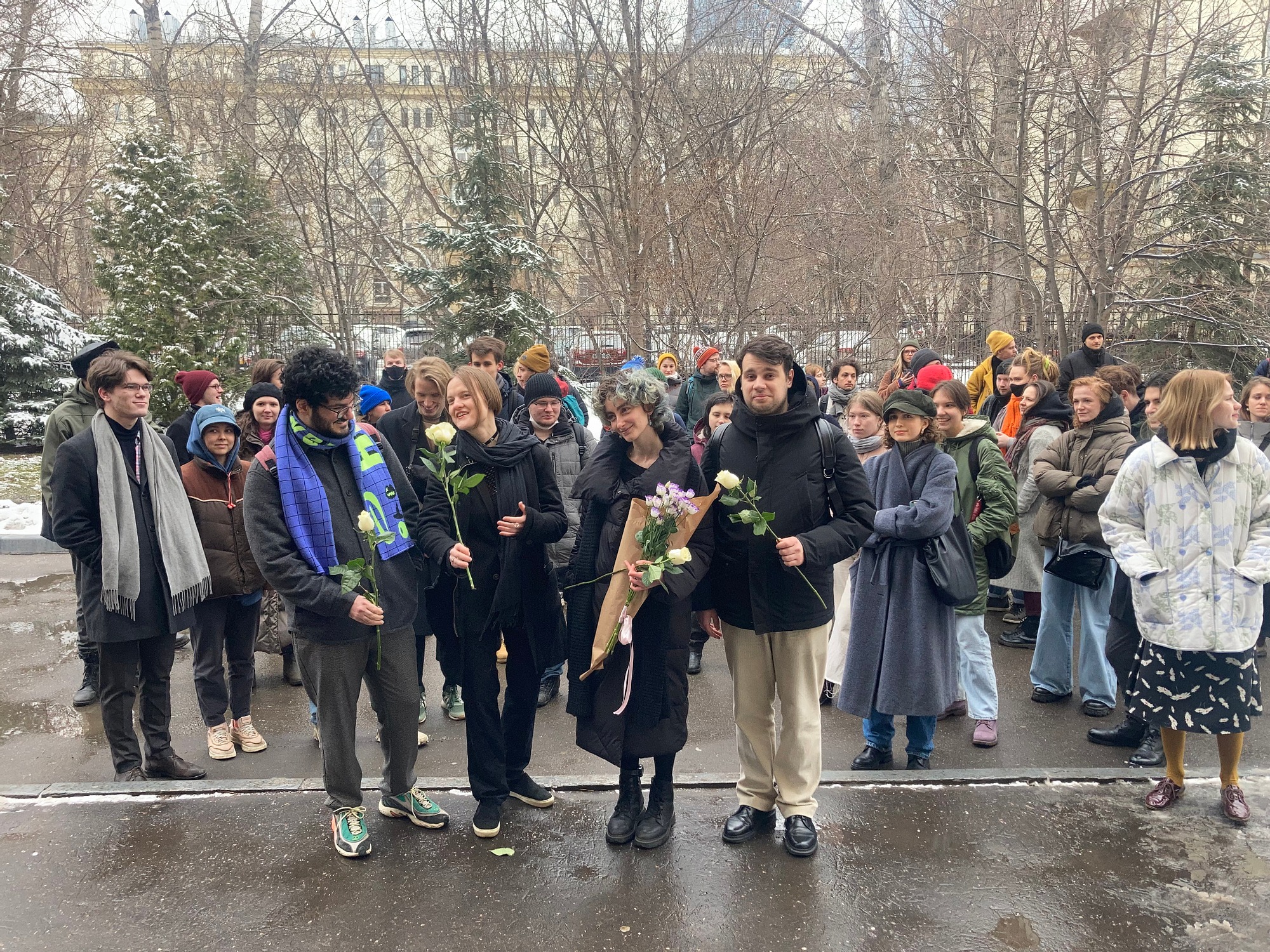 DOXA editors before the court in April