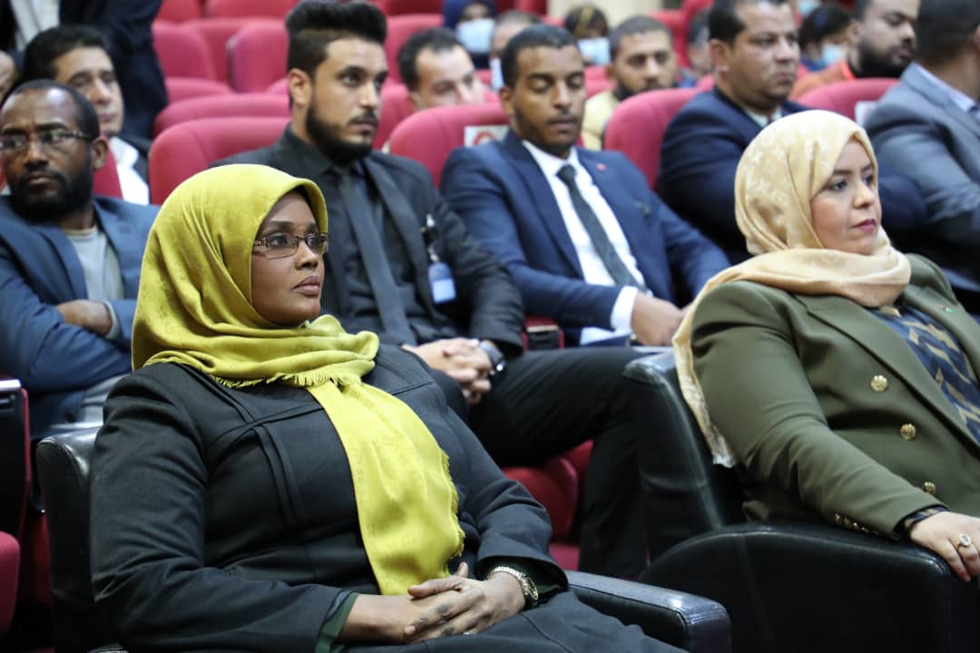 Mabroukah Toughi (left)