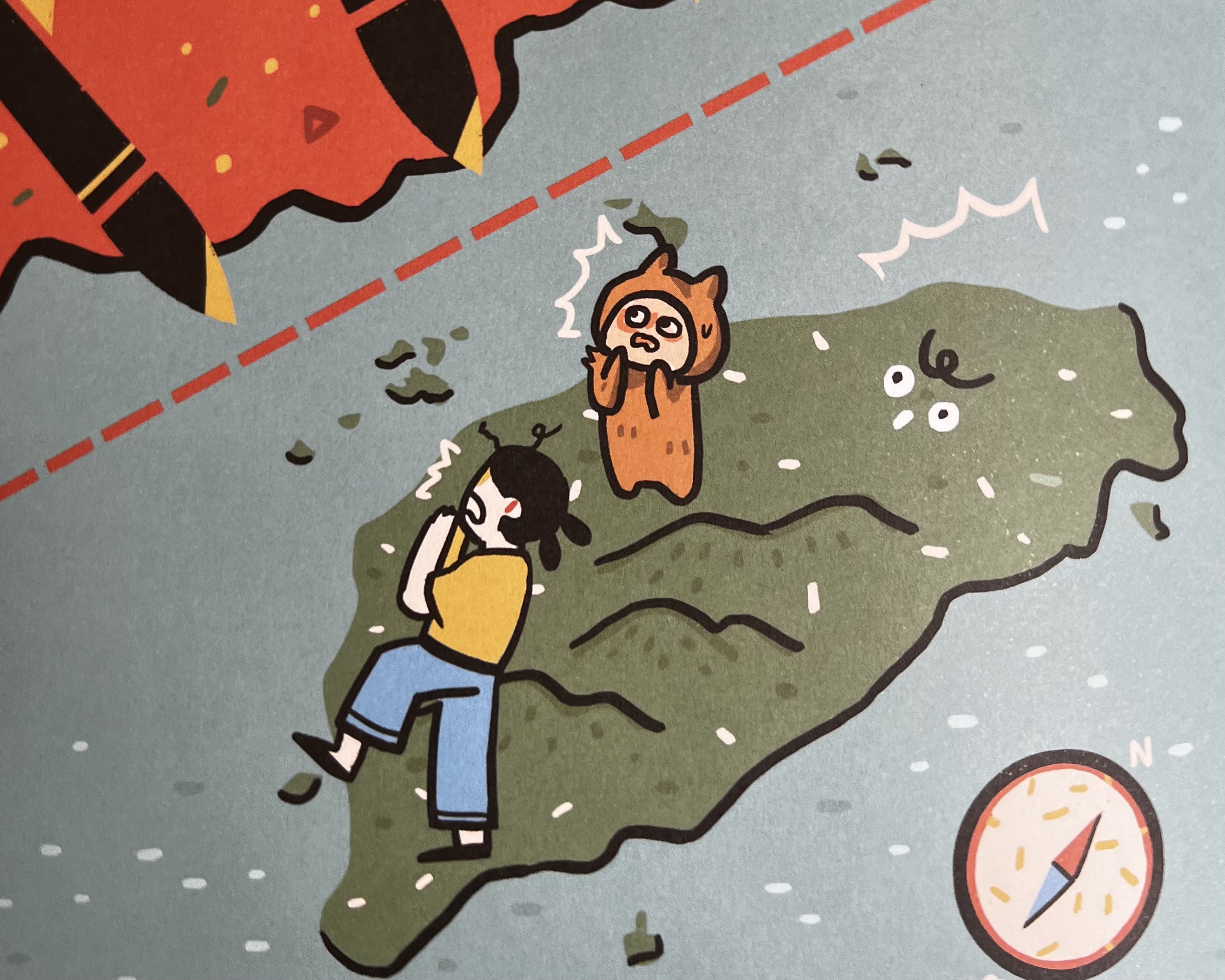 Taiwan under attack in Watch Out handbook on civil defence