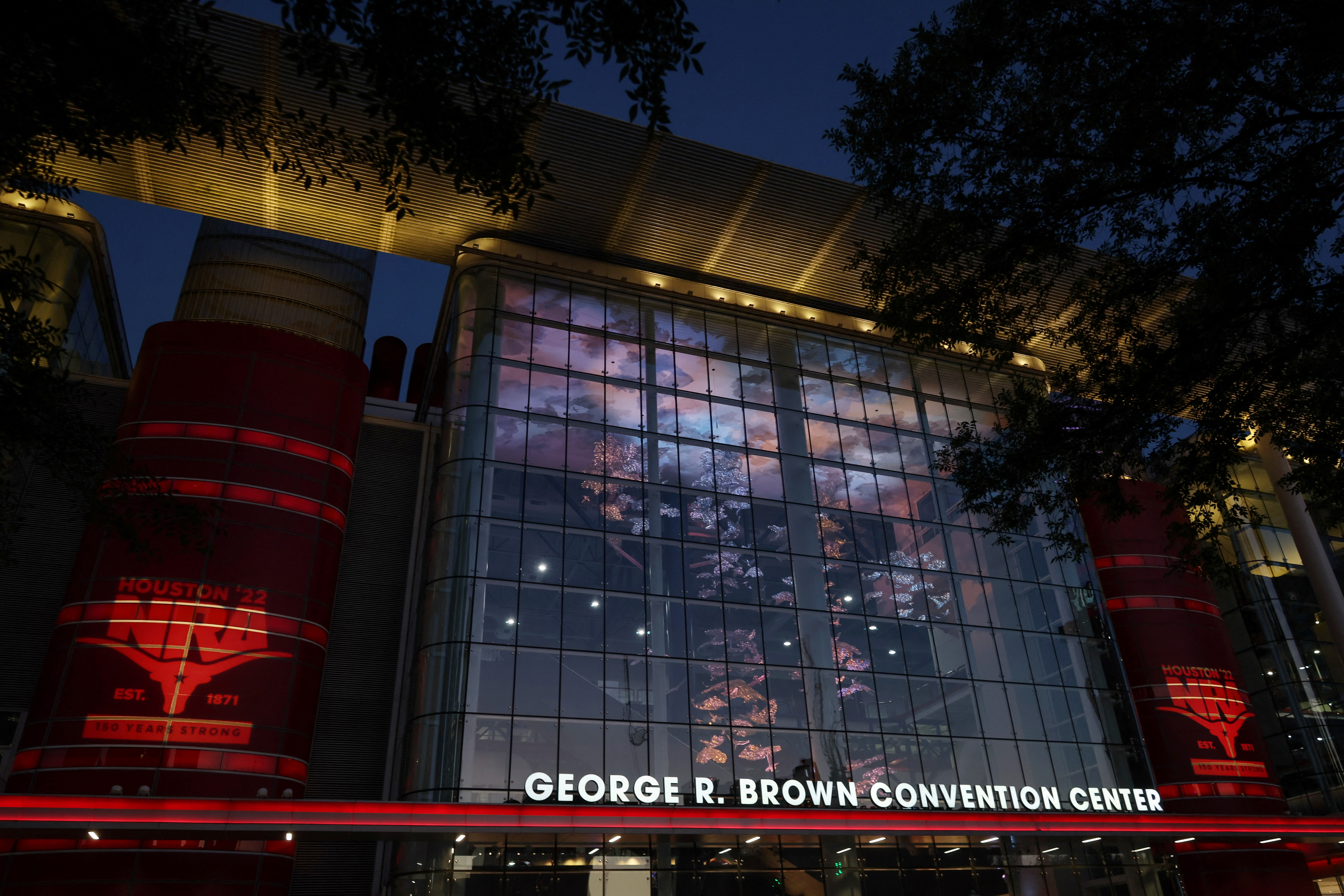 National Rifle Association (NRA) annual convention in Houston
