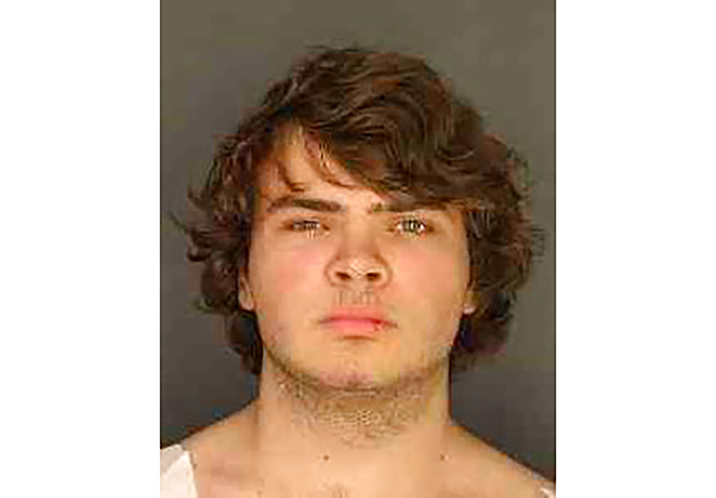 This image provided by the Erie County District Attorney's Office shows Payton Gendron. Authorities say the white 18-year-old who killed 10 people at a Buffalo supermarket during a rampage that targeted Black people.