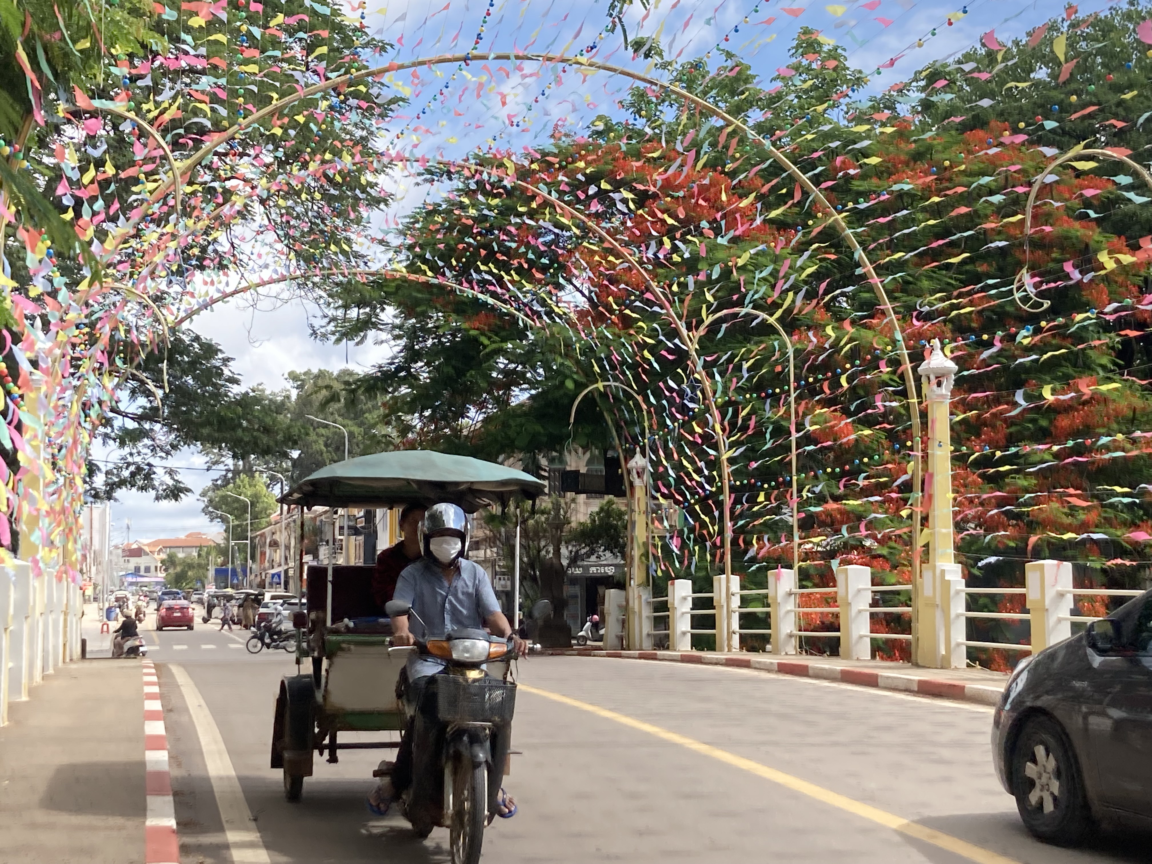 tuk tub driver in Siem Reap 