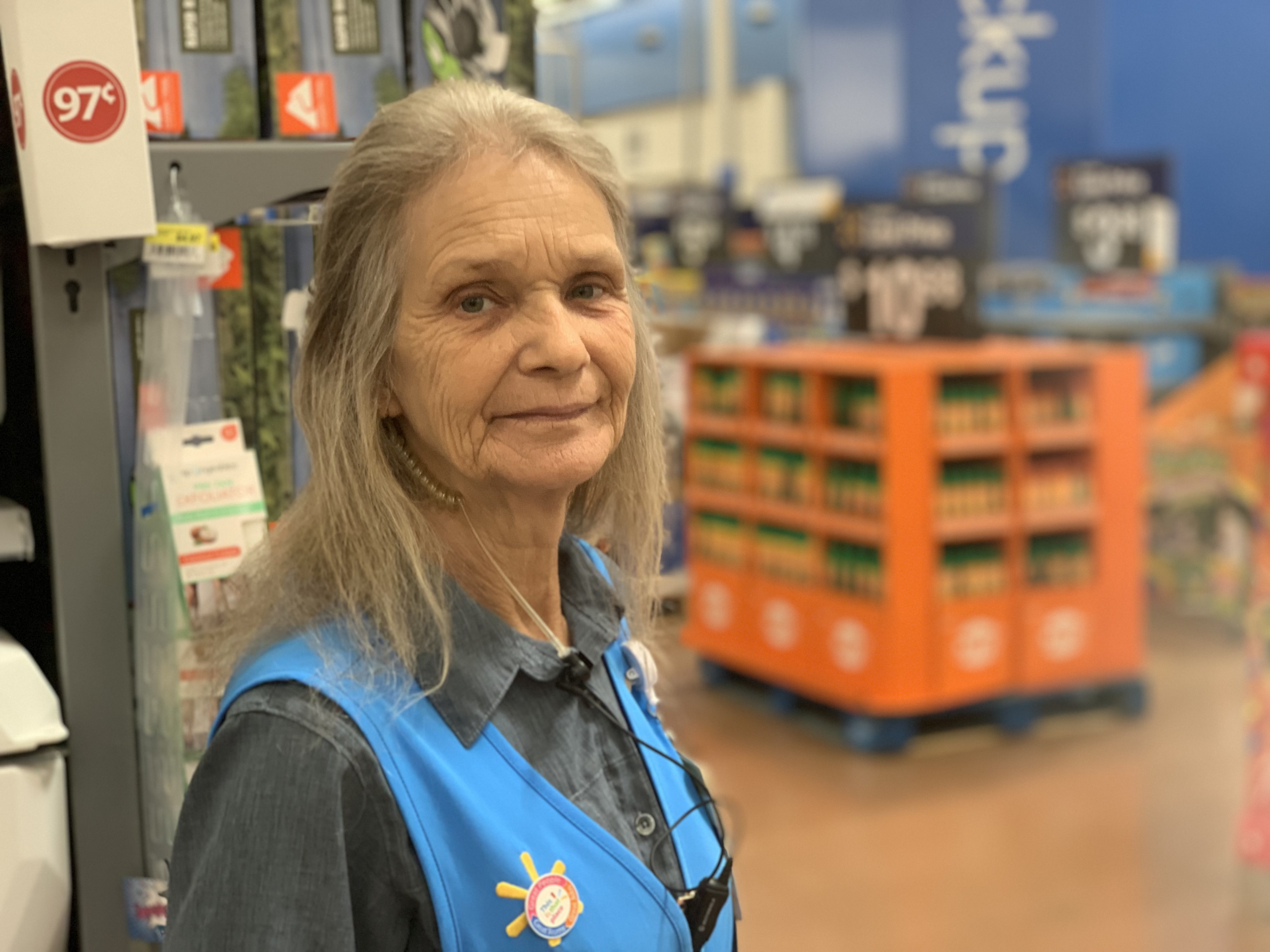 Walmart employee in Uvalde
