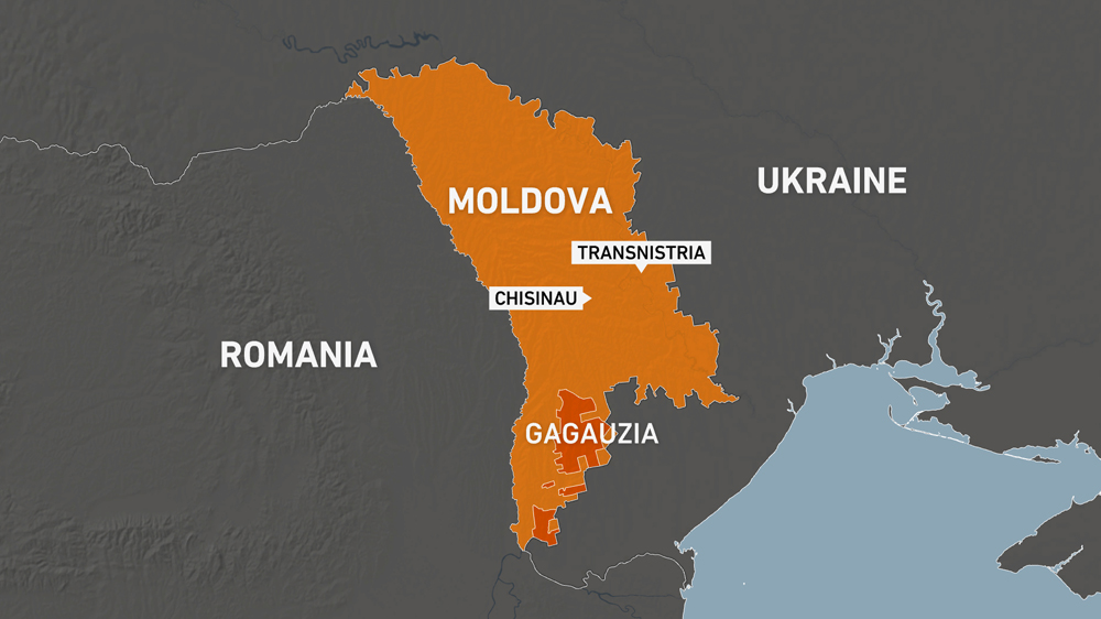 Moldova map