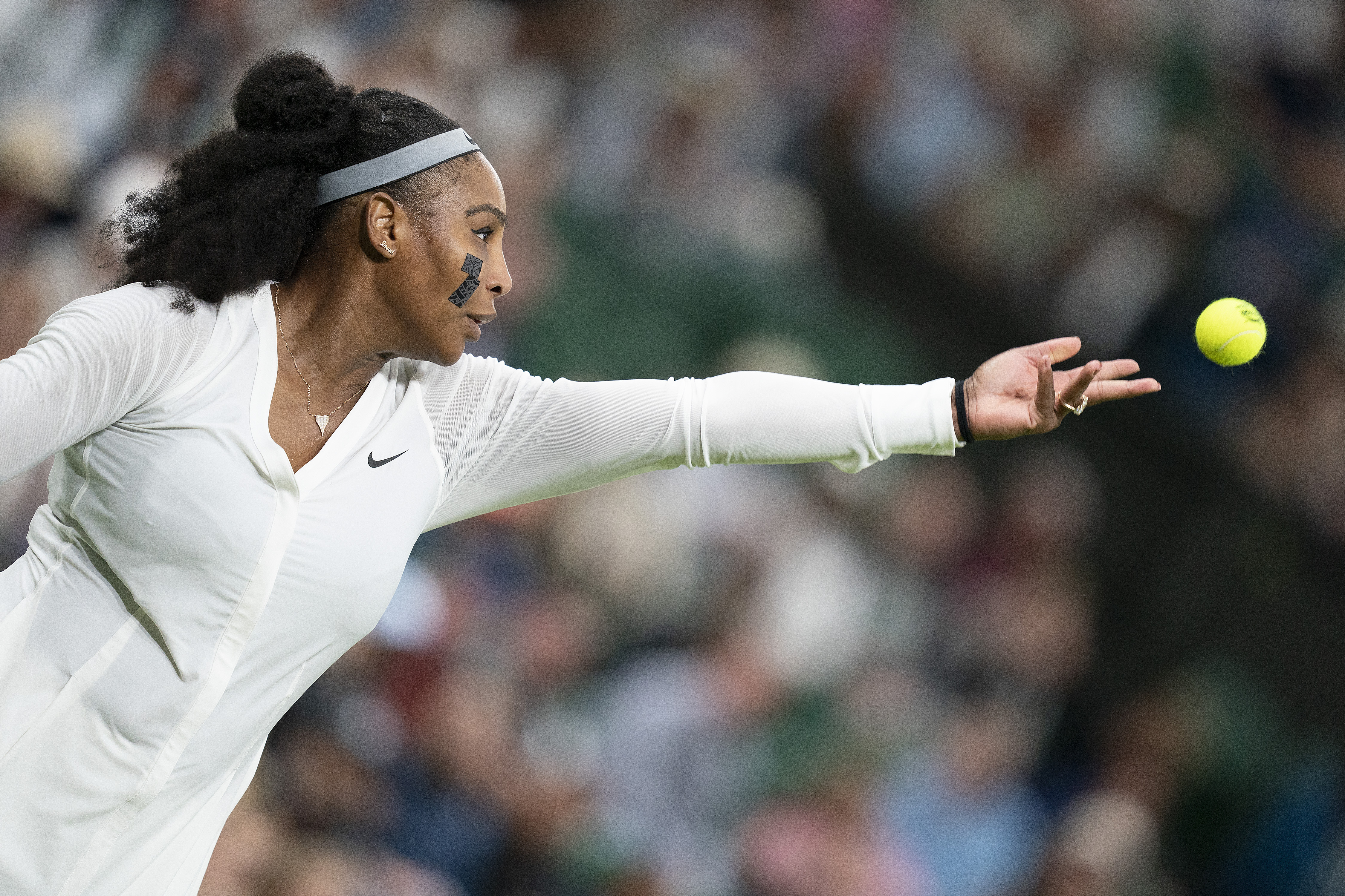 Serena Williams playing in a game