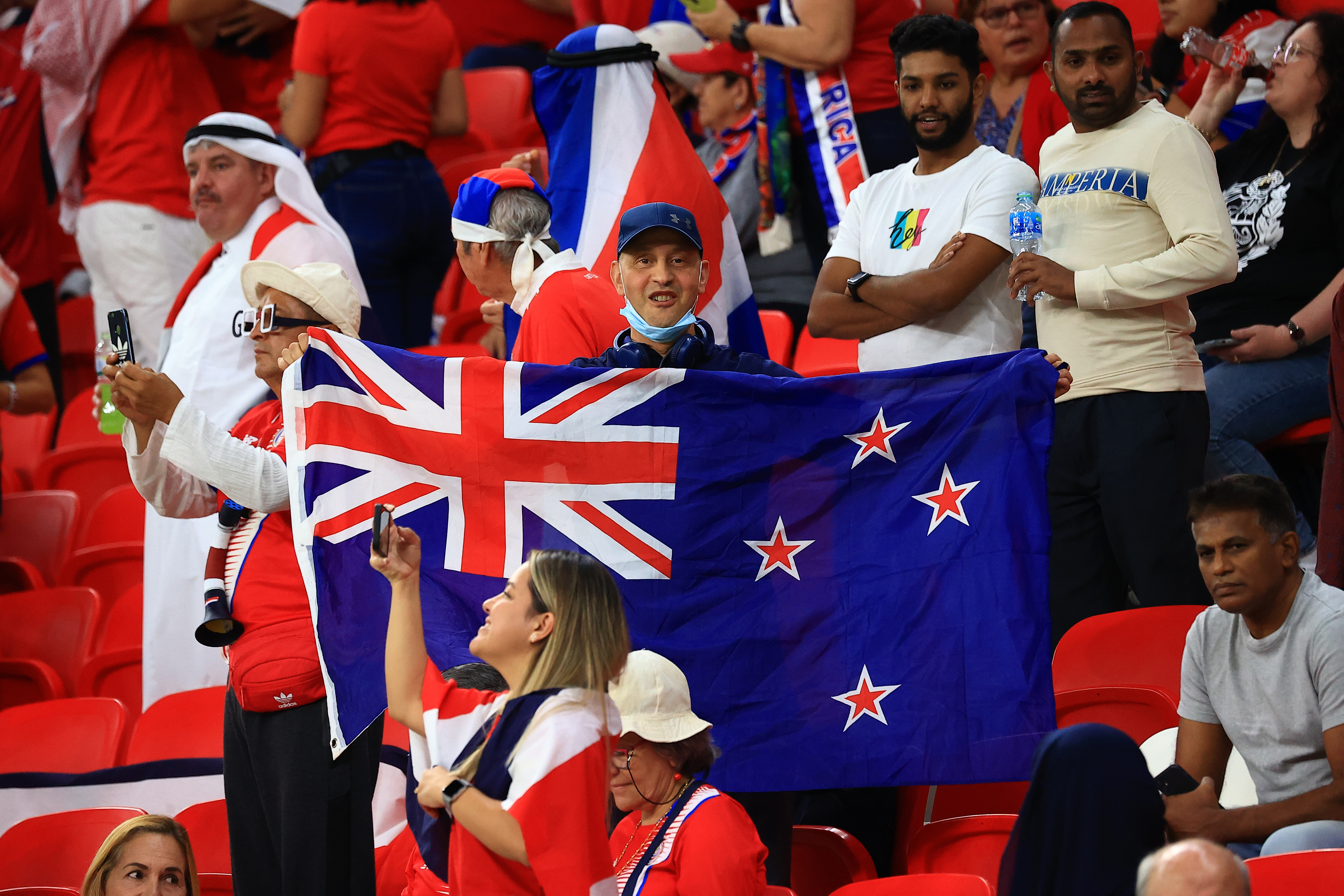 FIFA 2022 World Cup Qualifier - Costa Rica v New Zealand - Al Rayyan Stadium, Doha, Qatar - June 14, 2022 [Showkat Shafi/Al Jazeera]