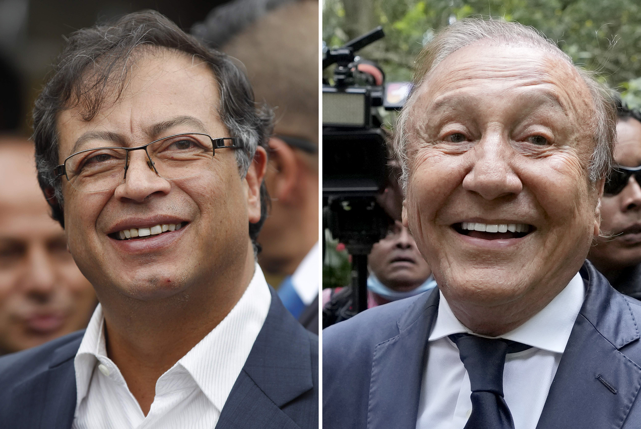 Gustavo Petro and Rodolfo Hernandez