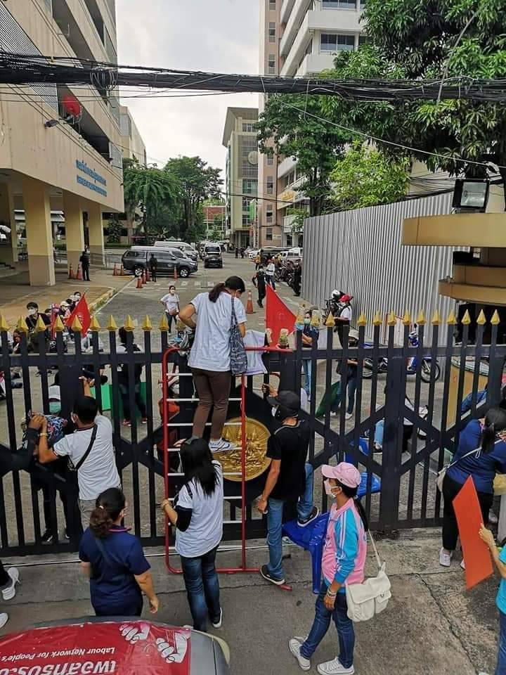 labour activists in Thailand 