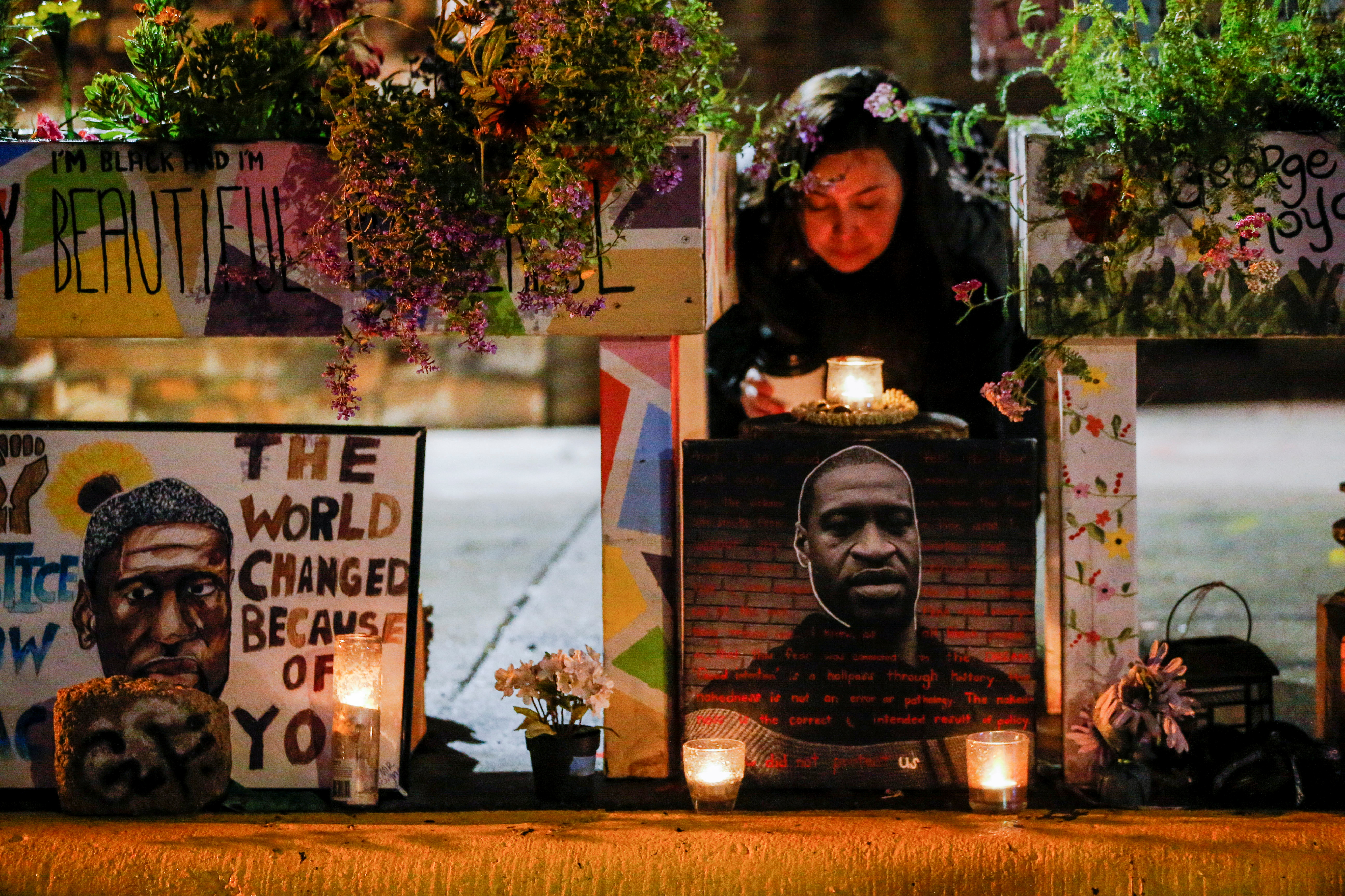 George Floyd memorial