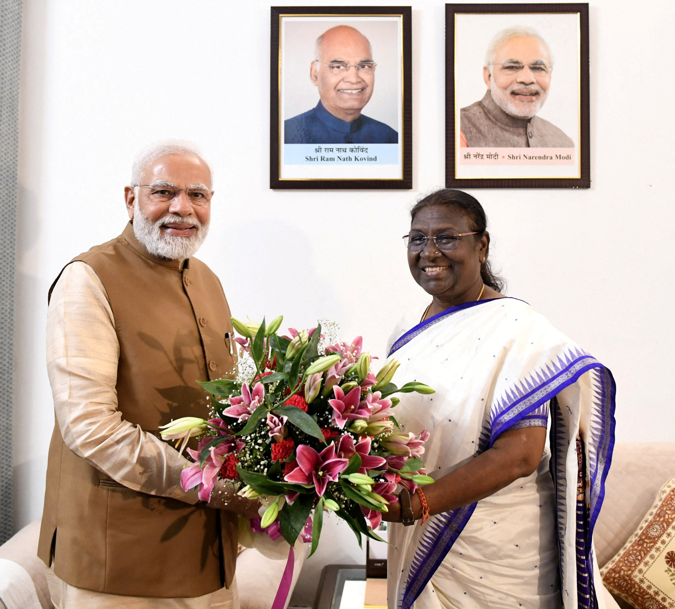 Modi and Murmu