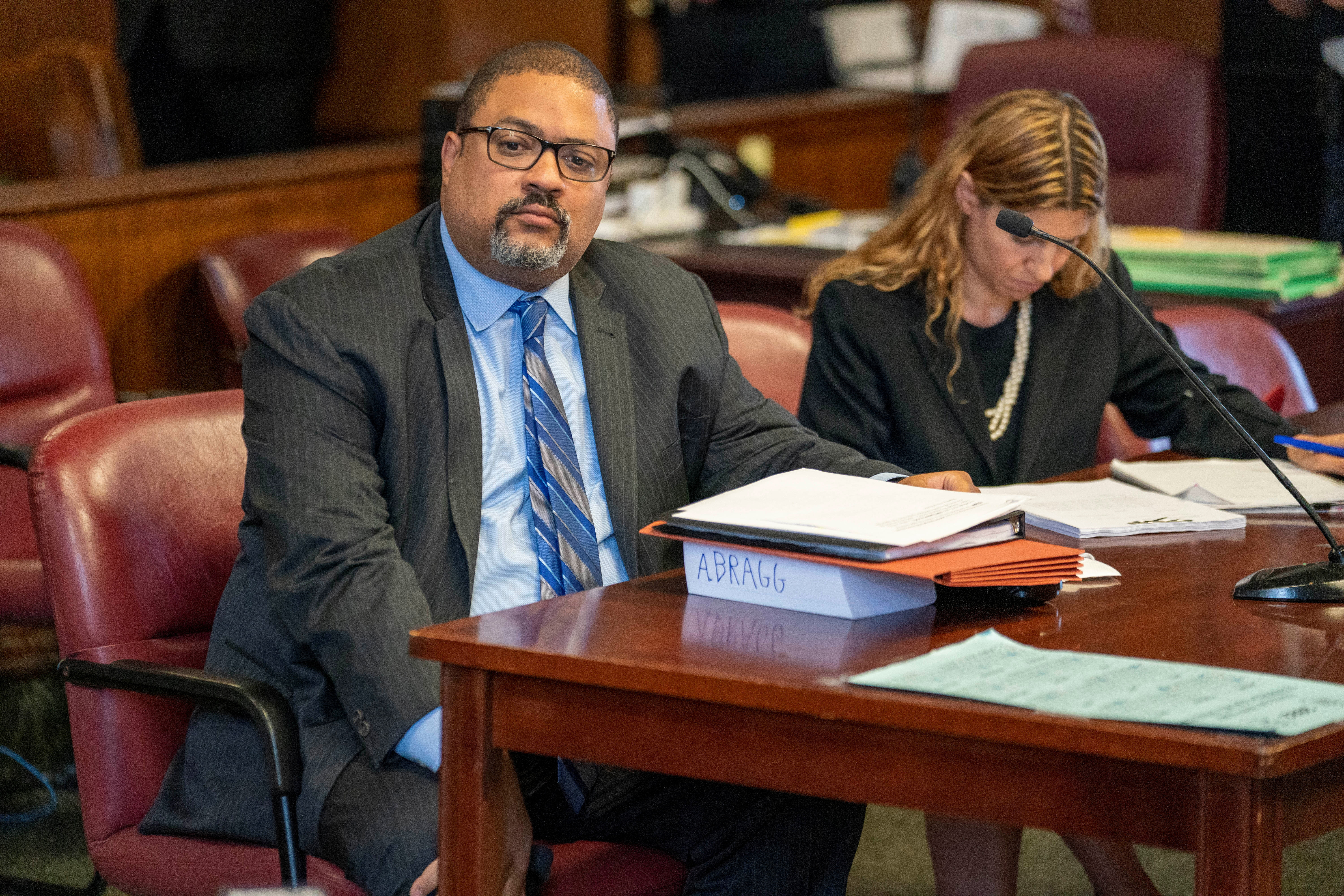 New York City District Attorney Alvin Bragg 