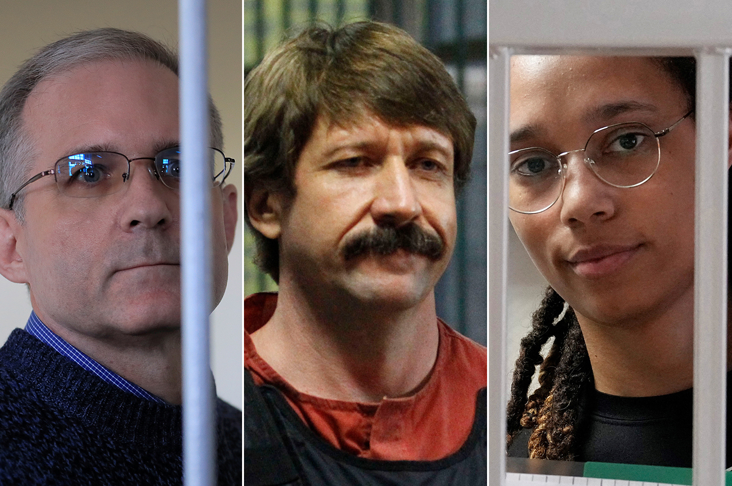 Paul Whelan, Viktor Bout and Brittney Griner