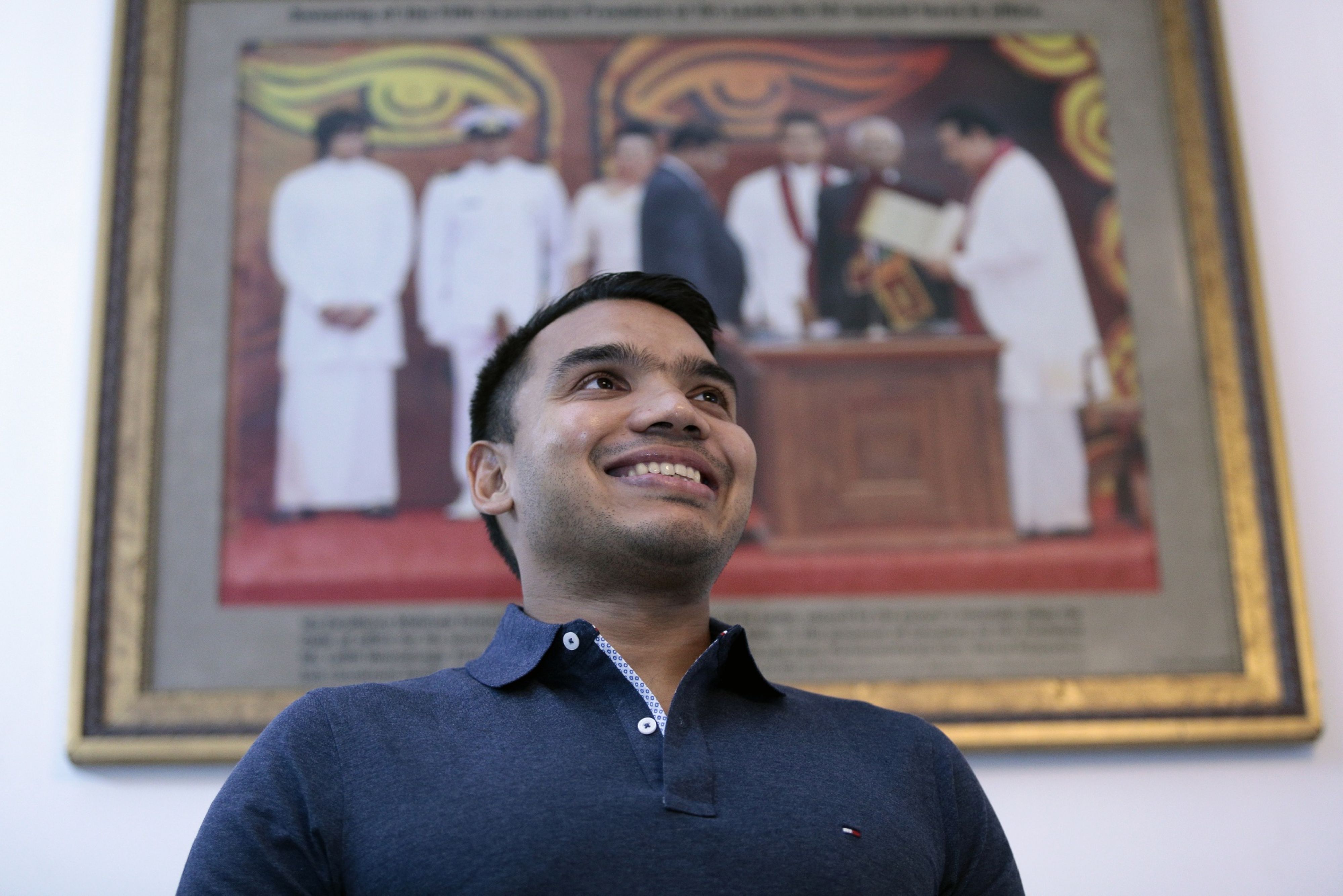 Mahinda Rajapaksa's son Namal