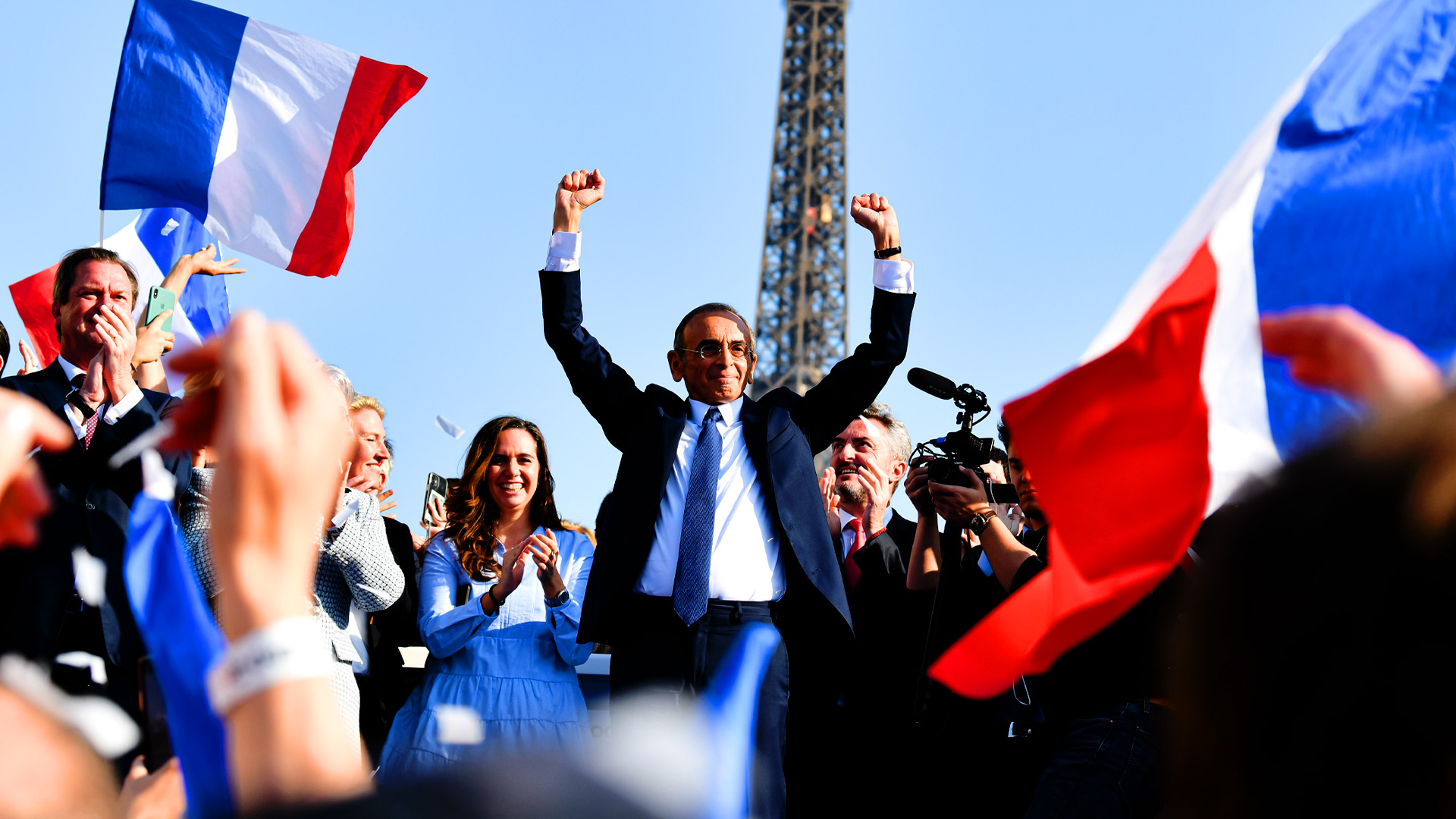 France far right political rally