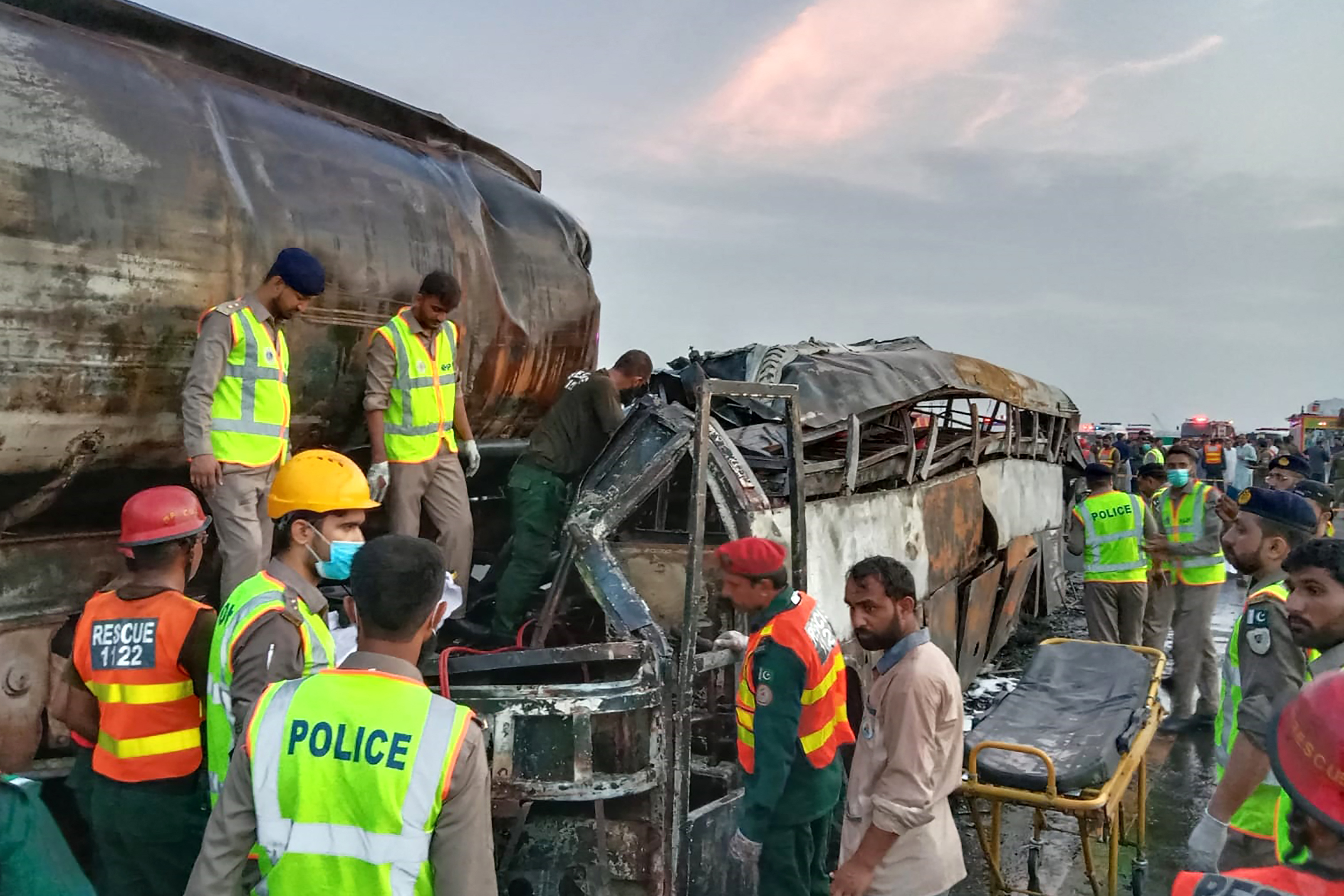 Pakistan Bus Accident