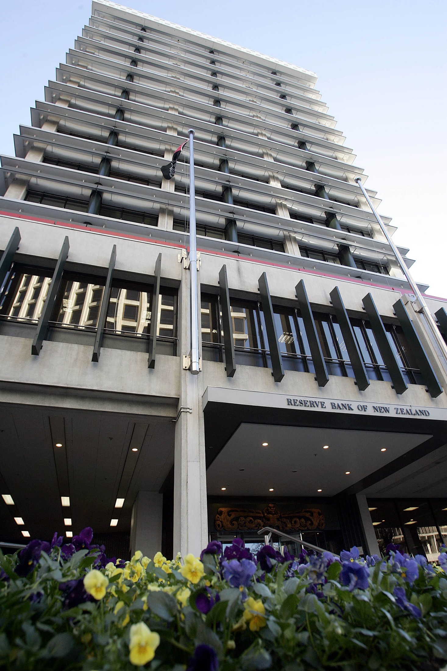 Reserve Bank of New Zealand building.