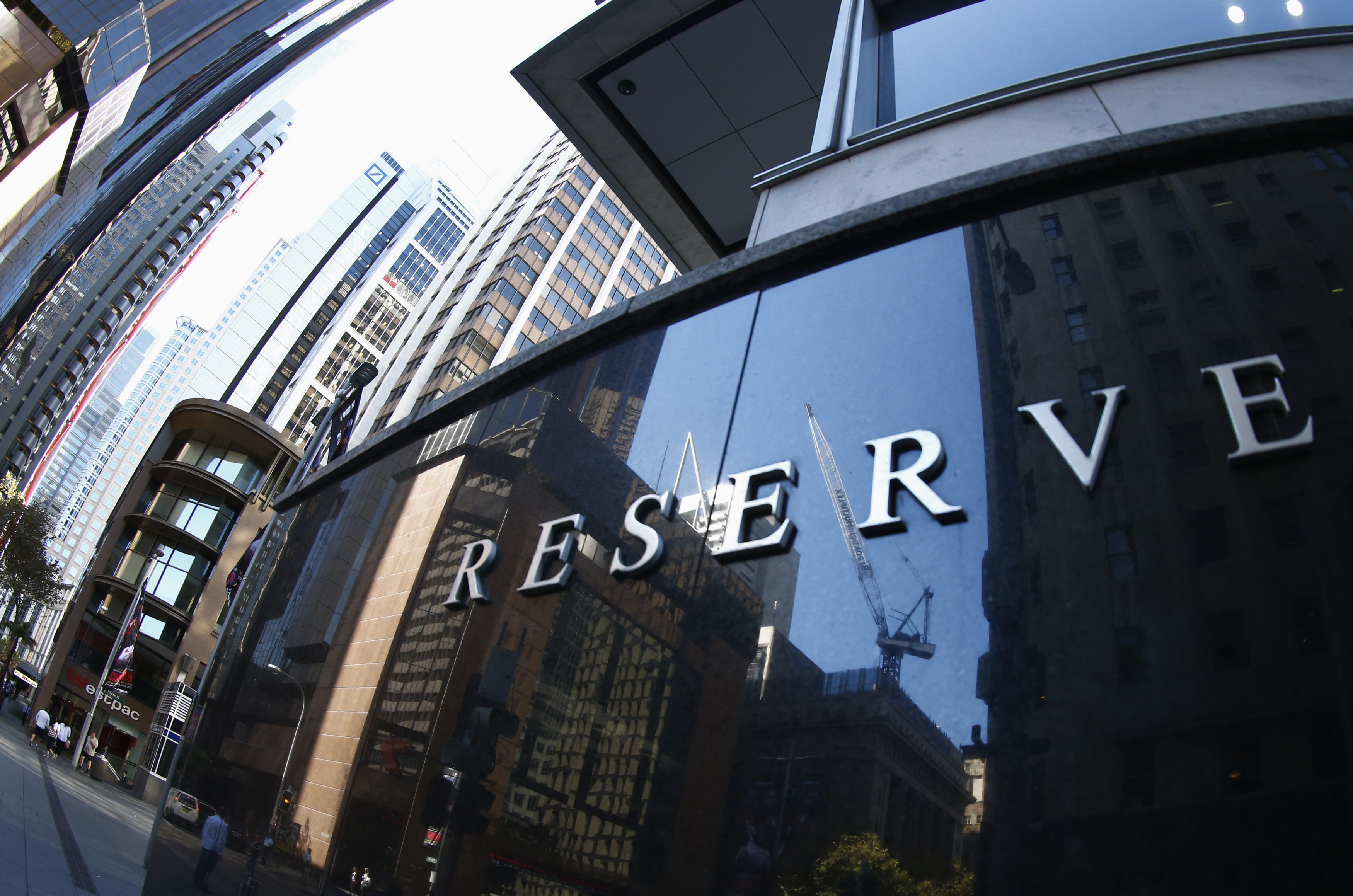 Reserve Bank of Australia building.