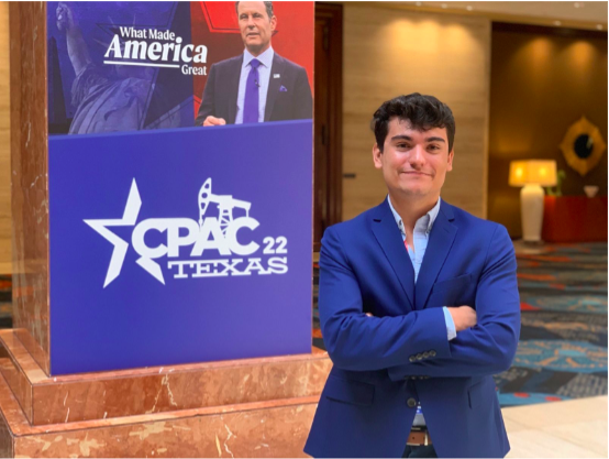 CPAC Texas attendee David Wall.
