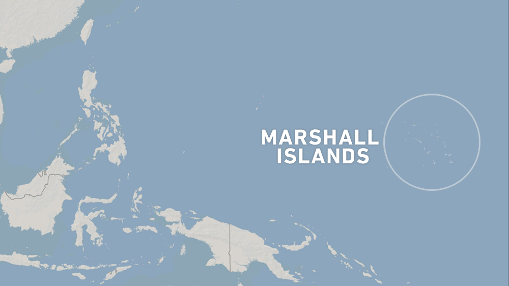 Map of Marshall Islands