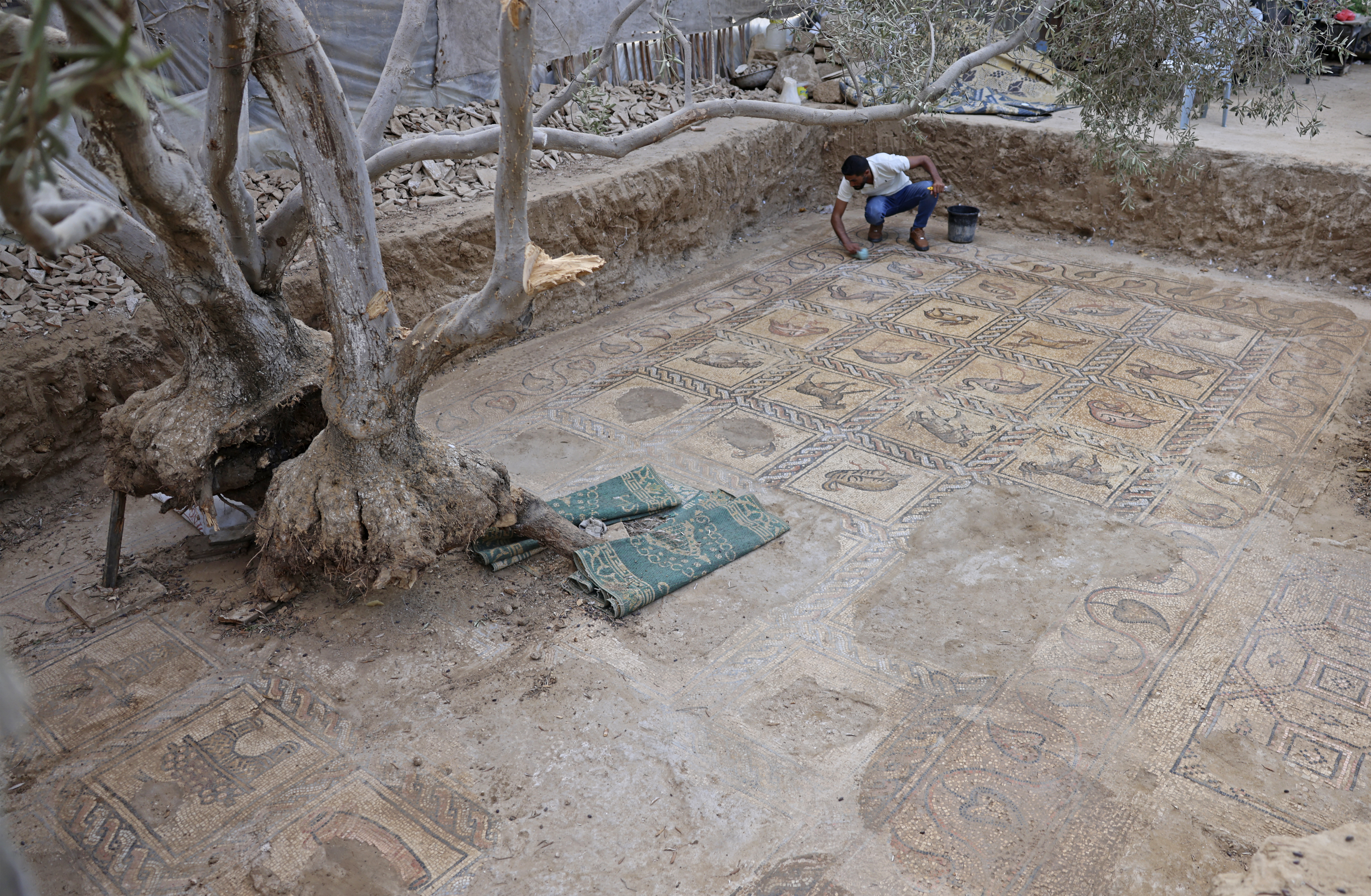 Gaza Byzantine mosaics