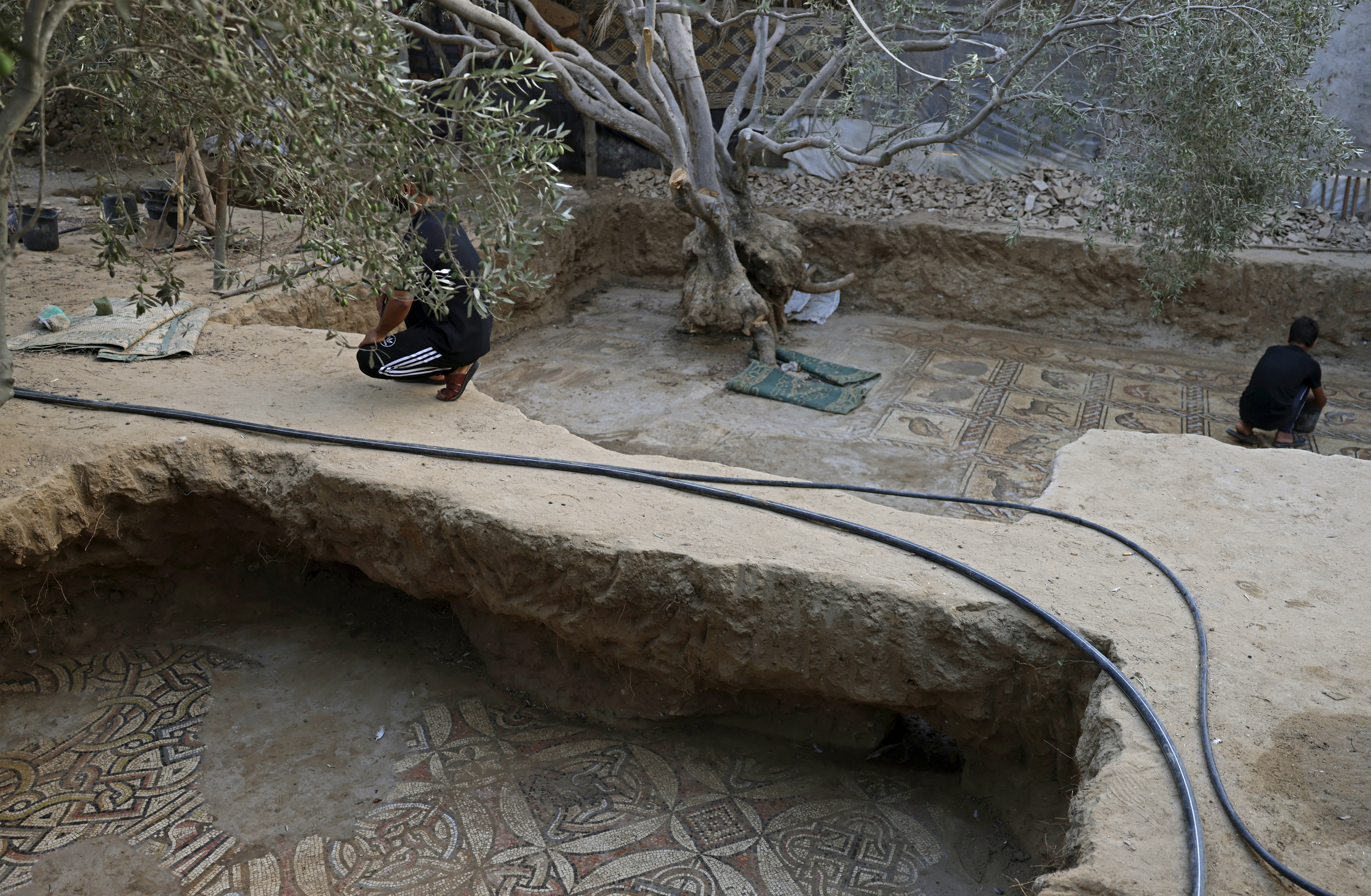 Gaza Byzantine mosaics