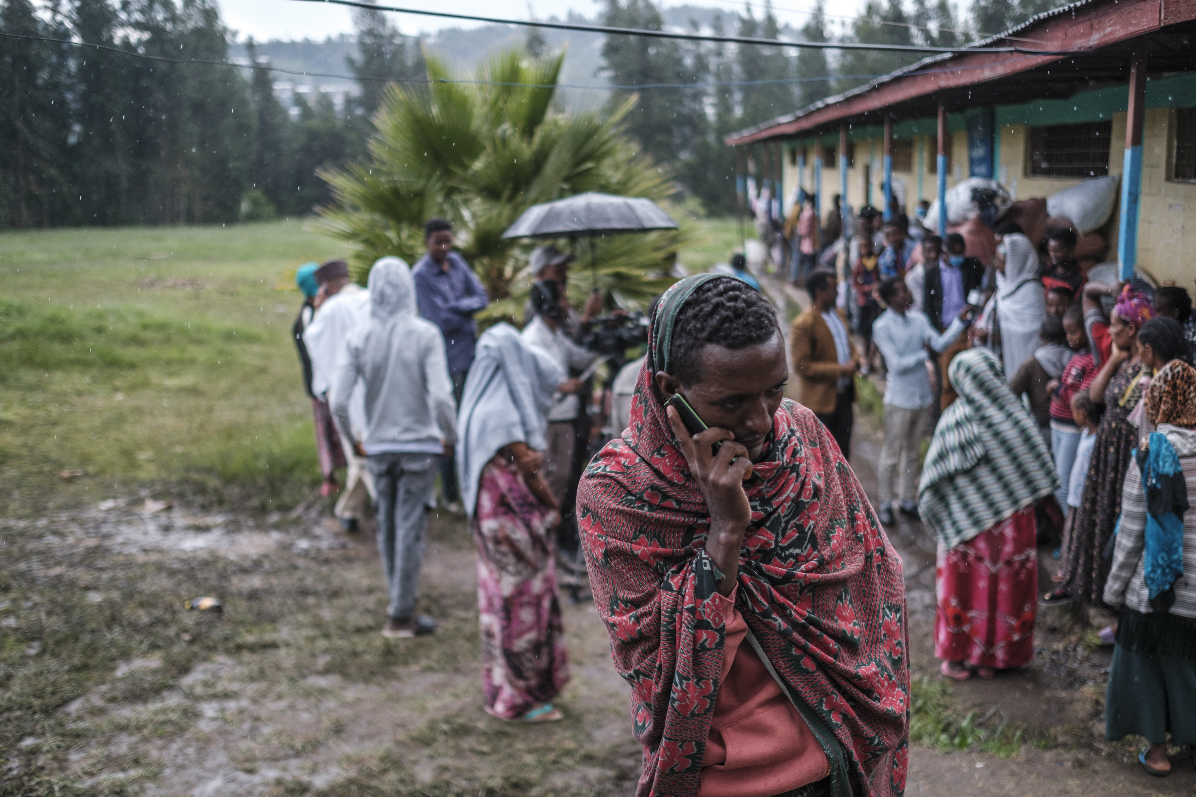An internally displaced man from Amhara Region.