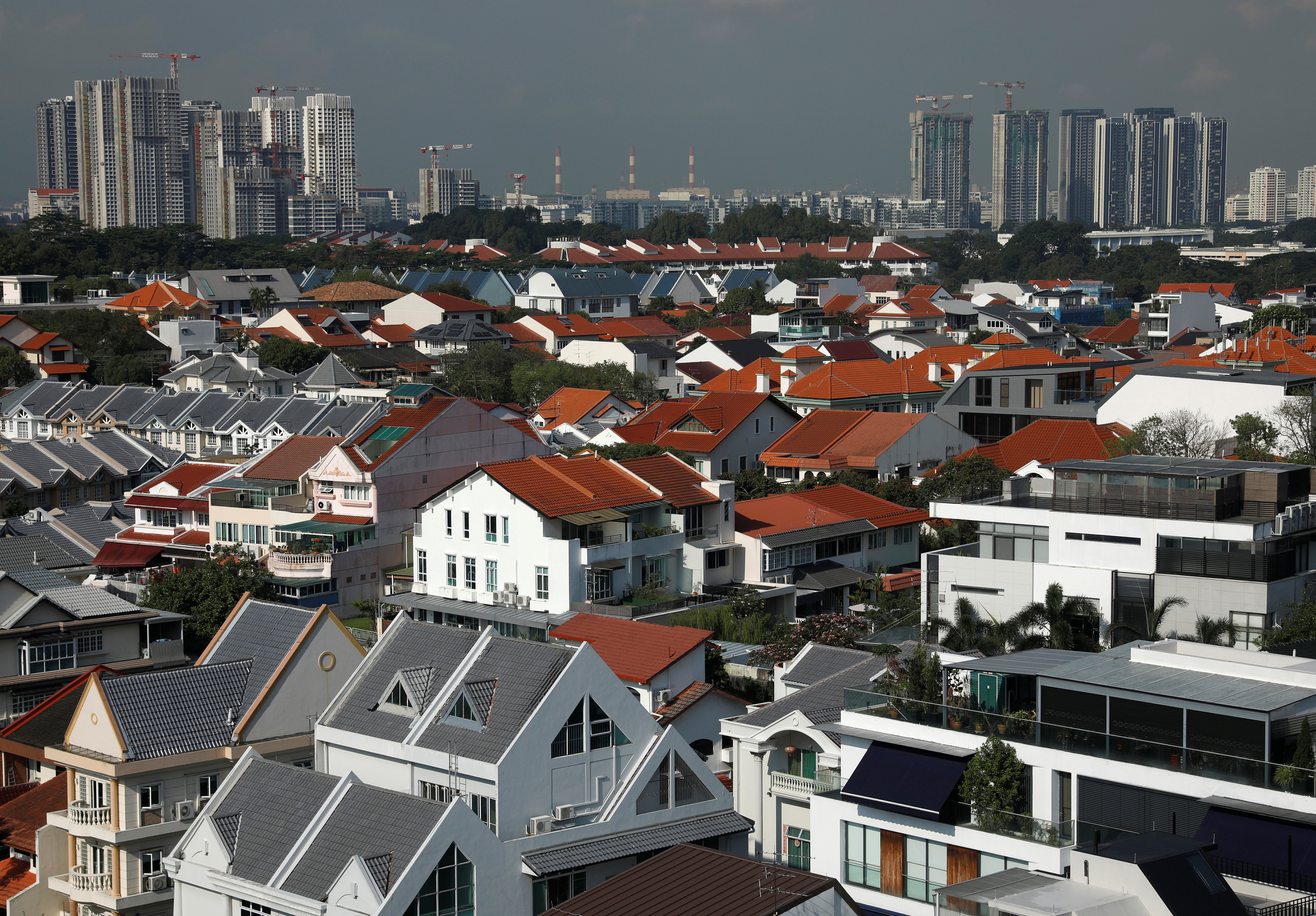 Singapore residential properties.