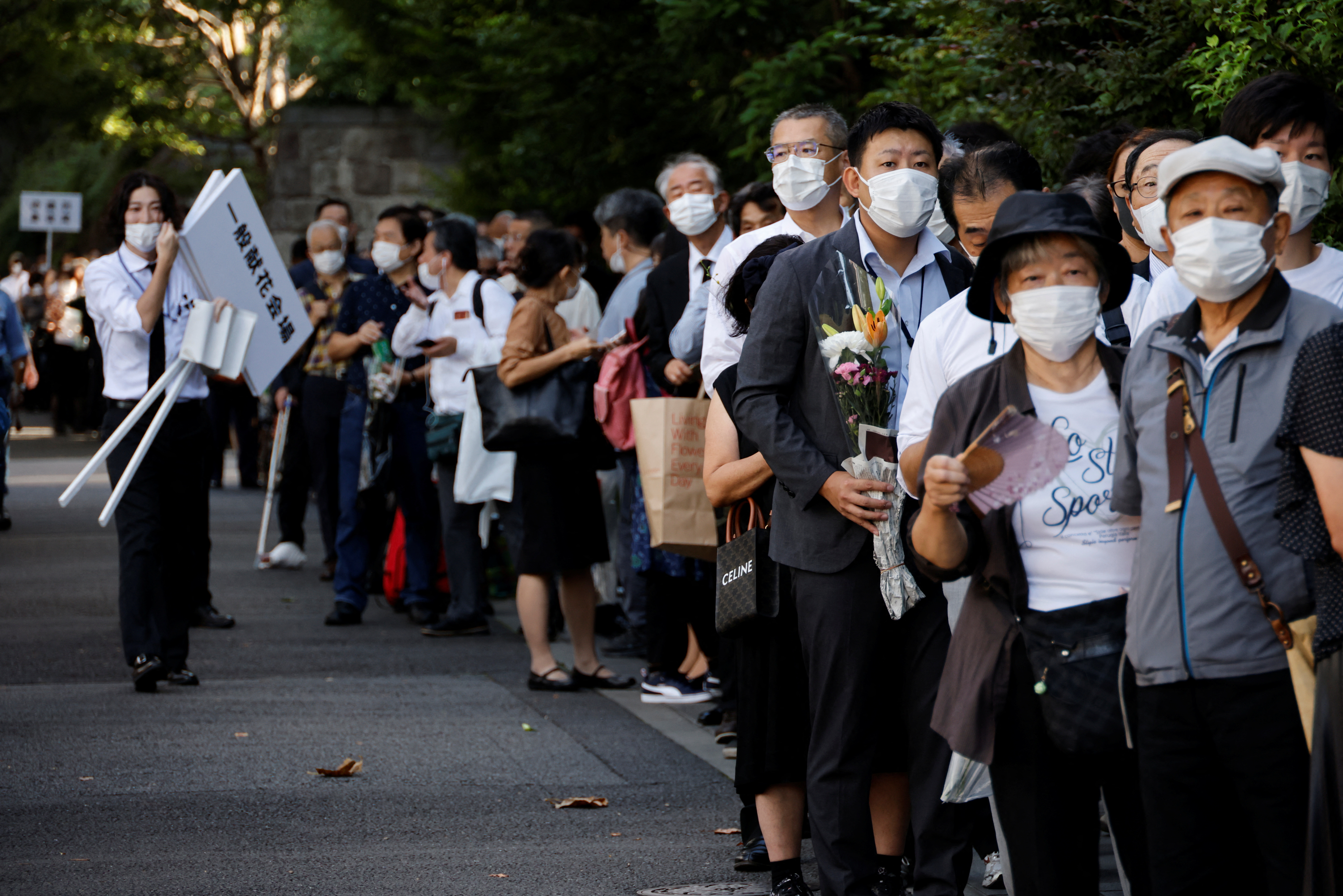 Tense Japan holds funeral for assassinated ex-leader Abe