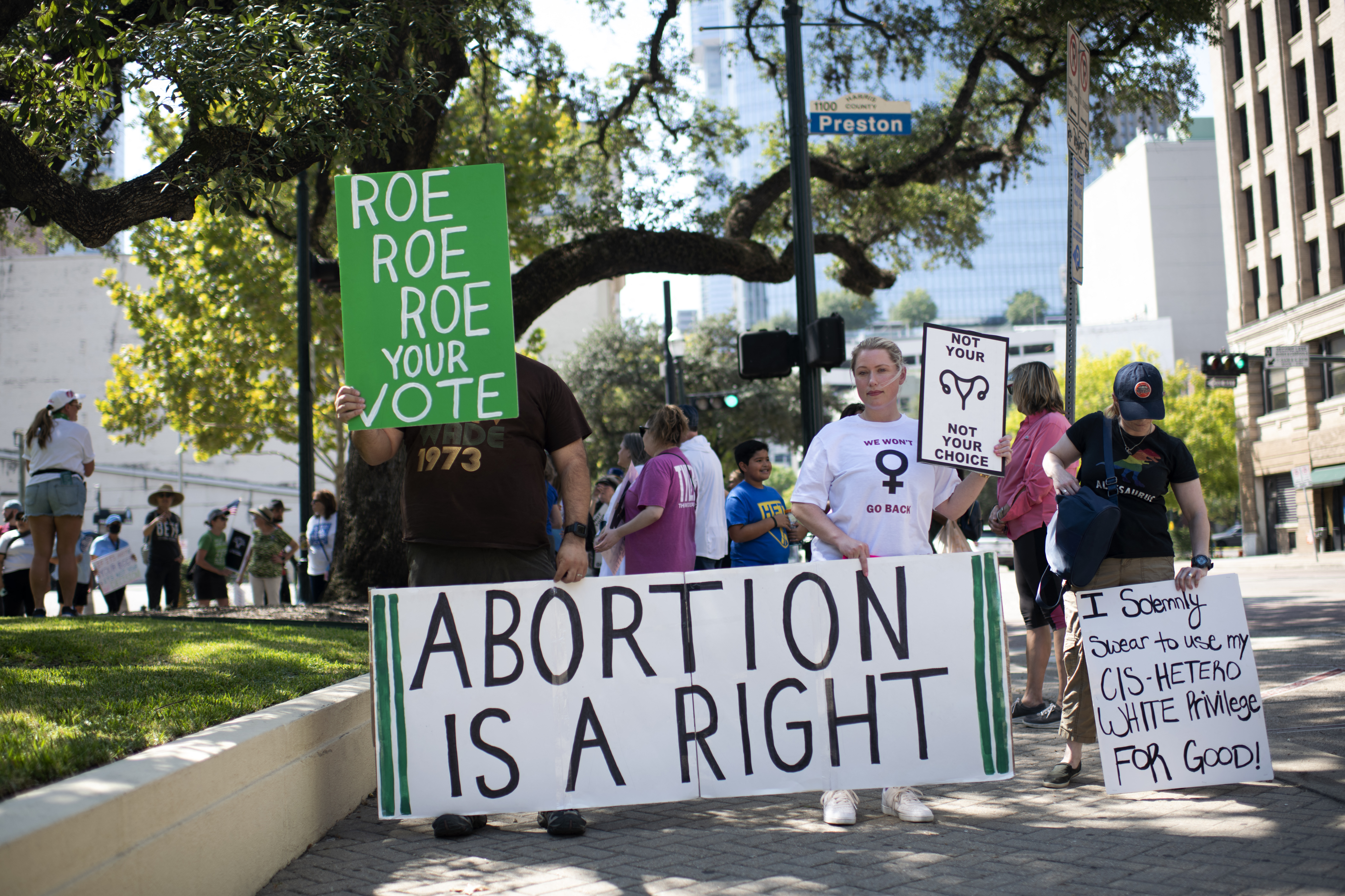 Rally for women's rights