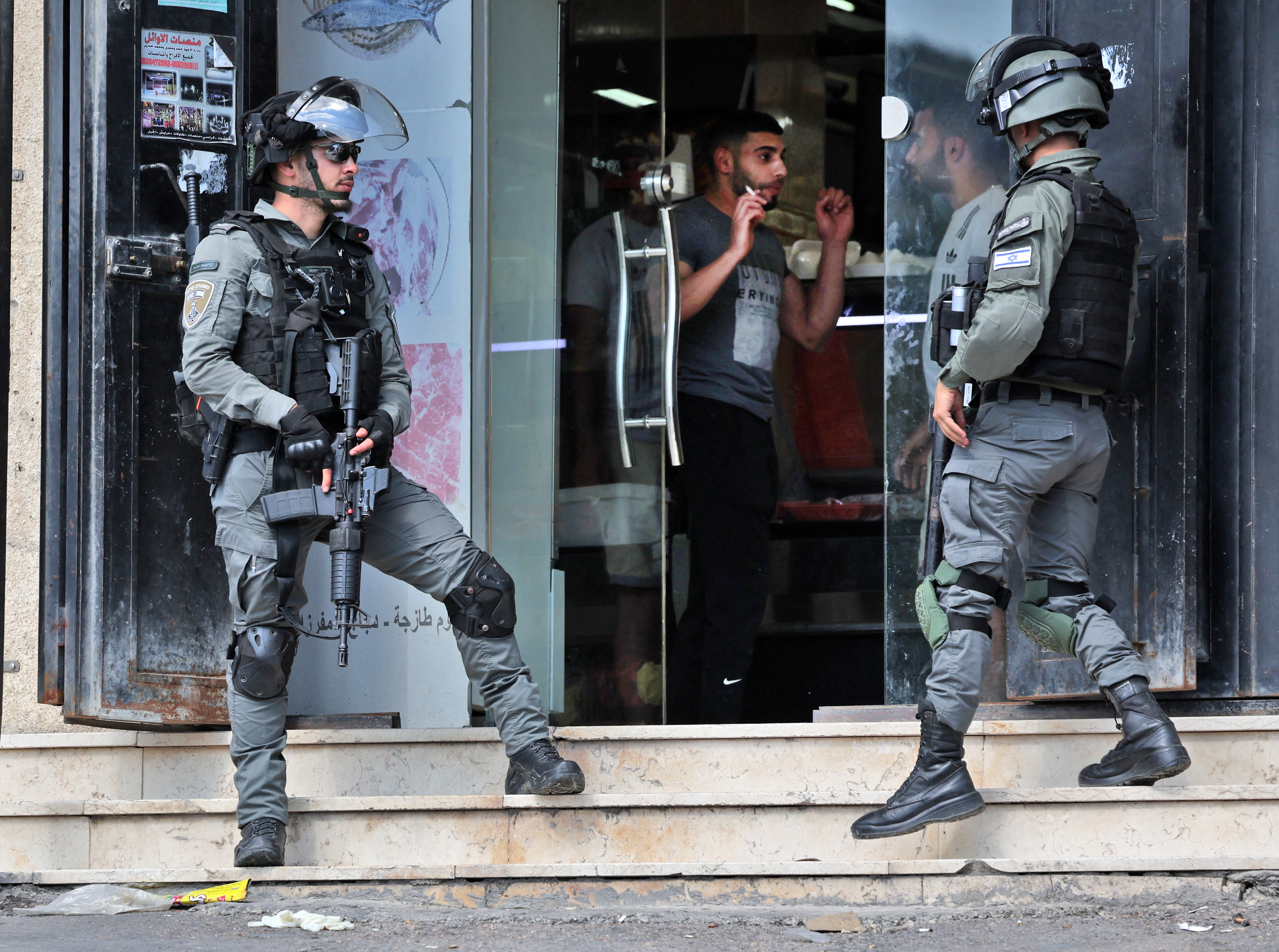 Shuafat refugee camp 
