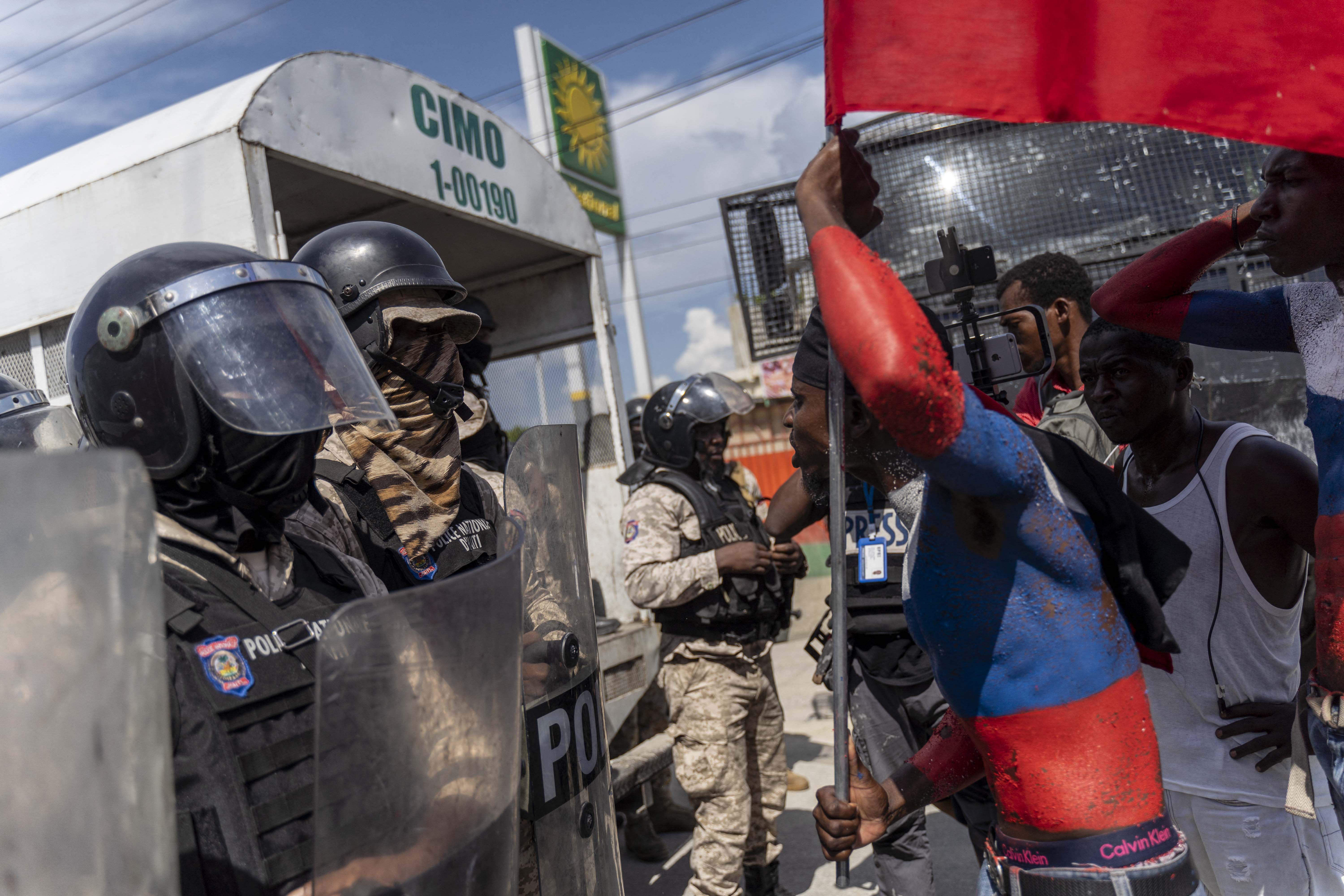 Protests in Haiti