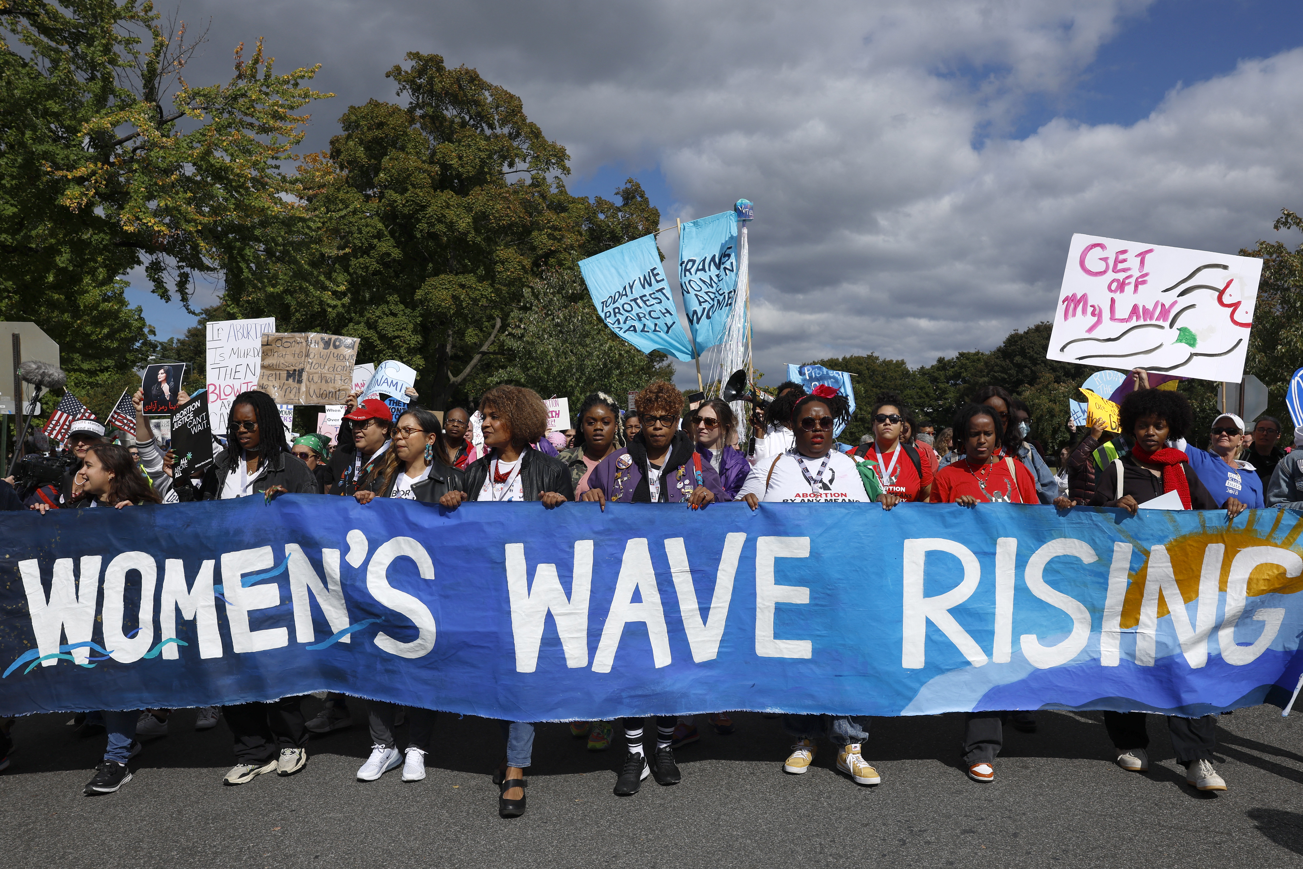 Rally for women's rights