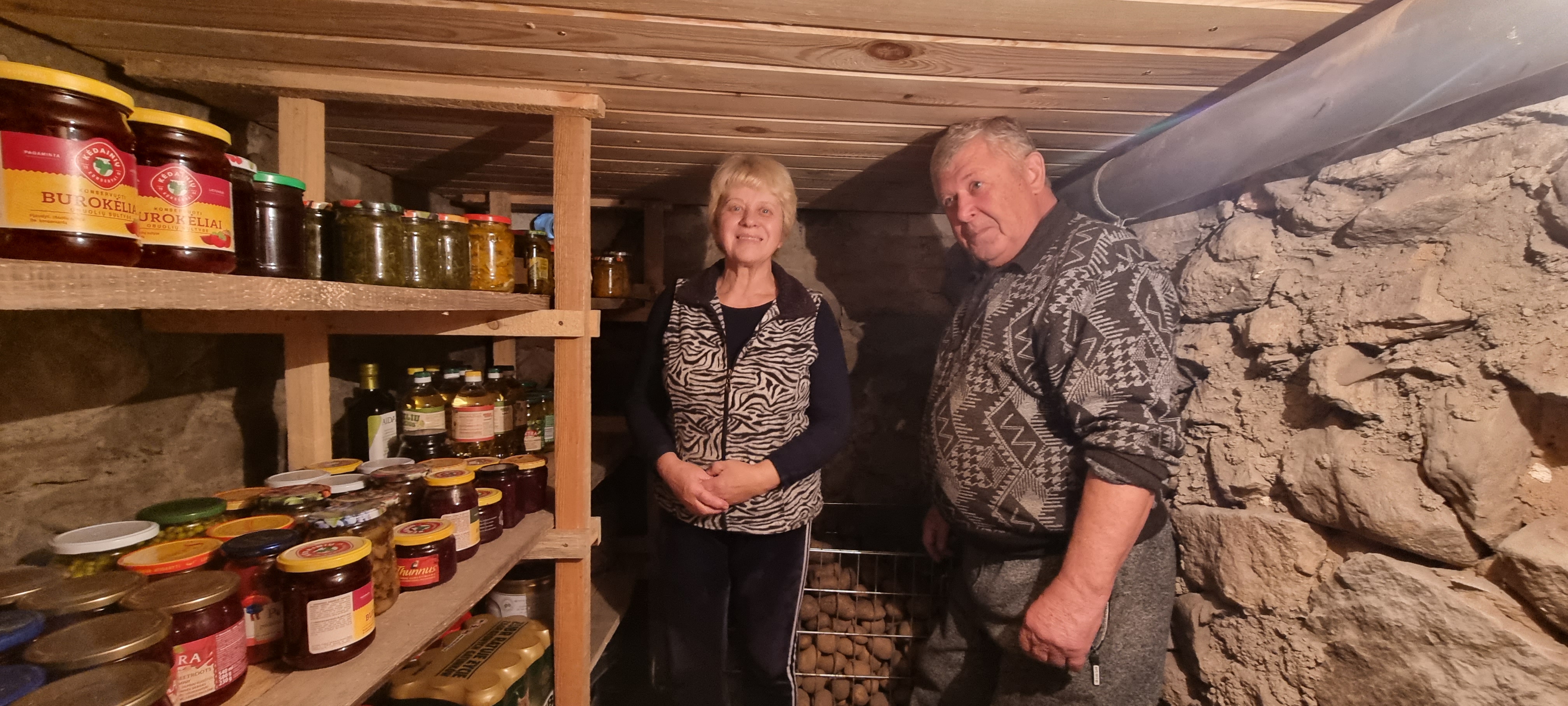 An underground bunker