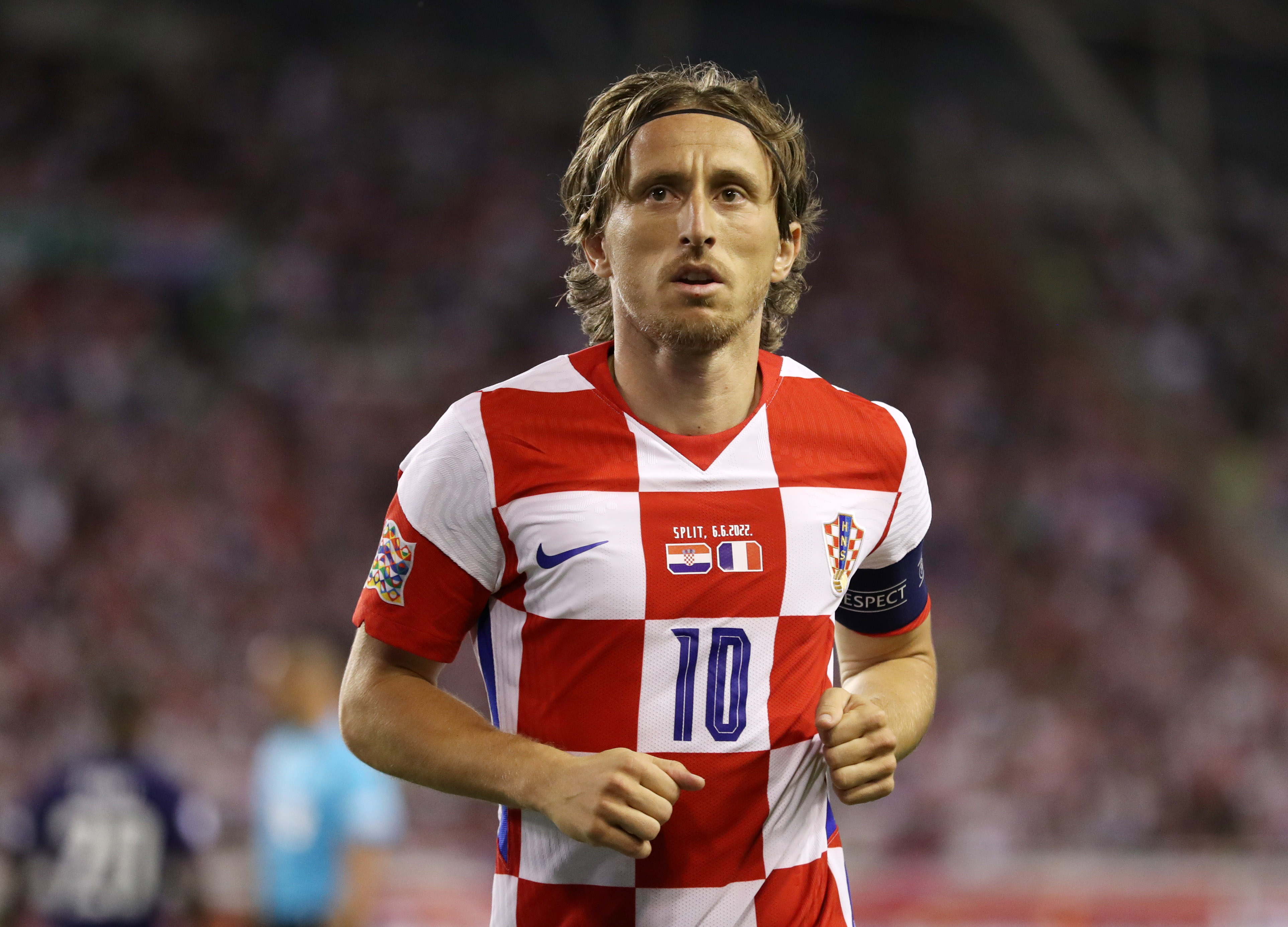 Croatia's Luka Modric