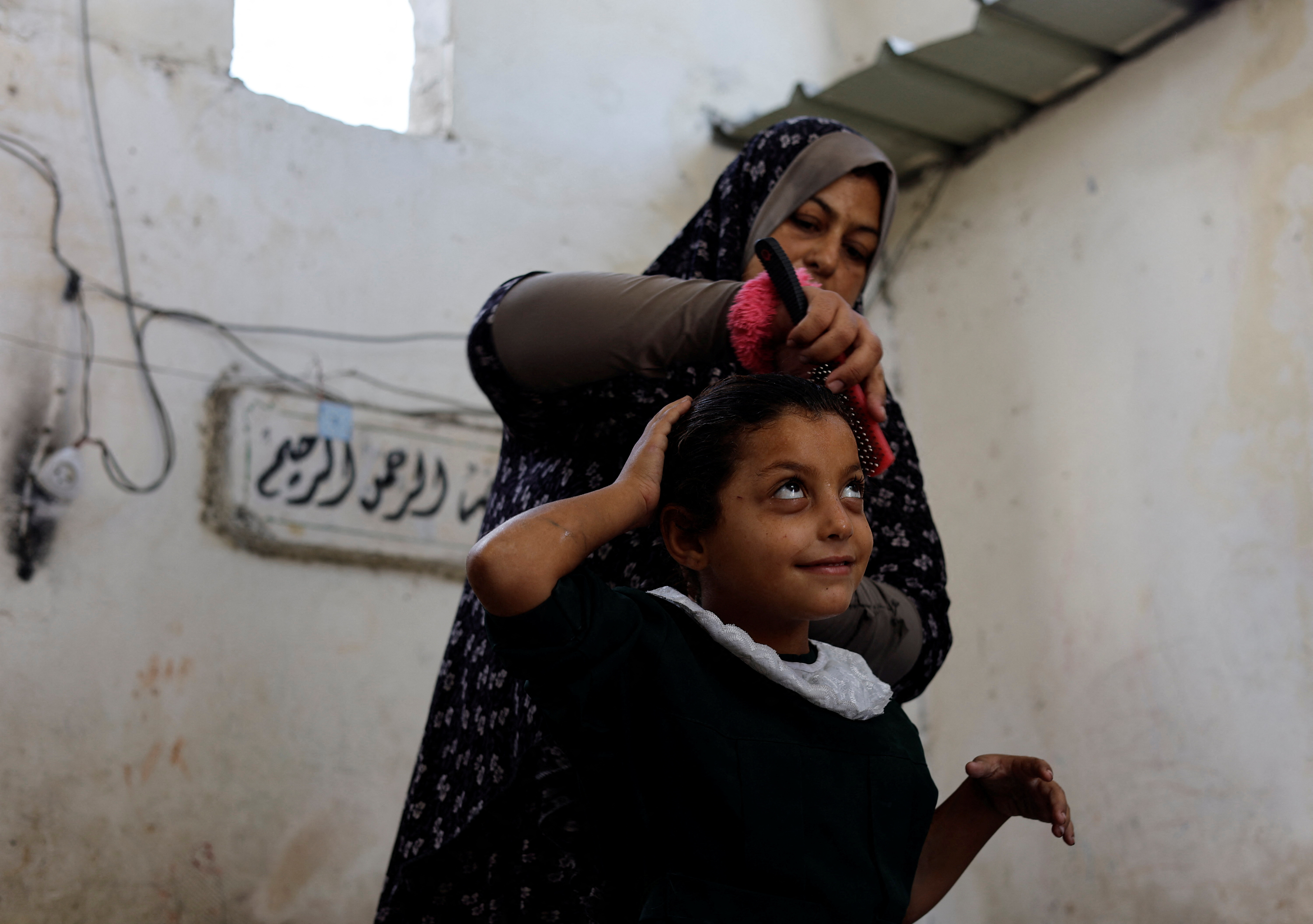 the densely populated Gaza Strip