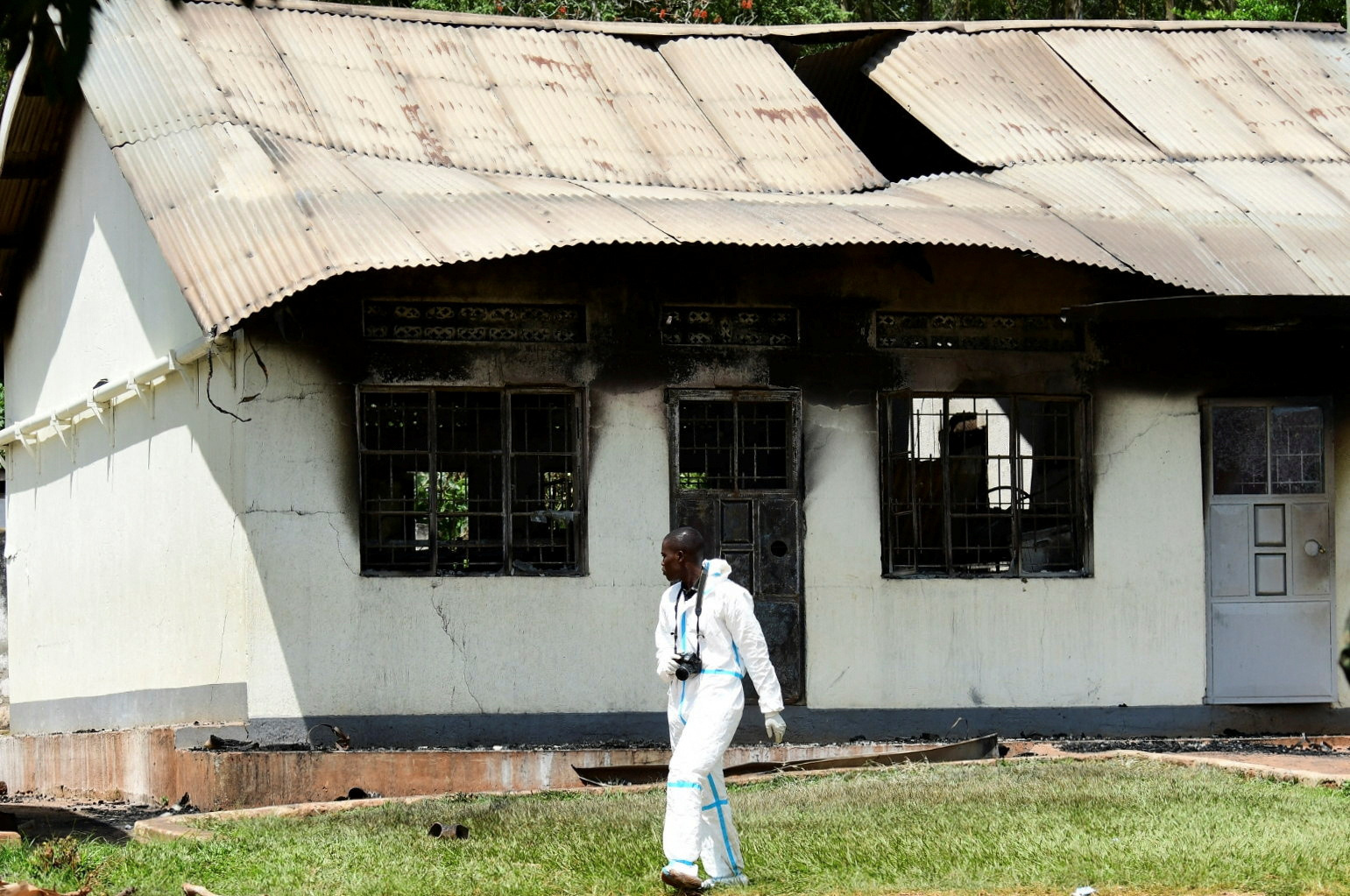 Uganda blind school.