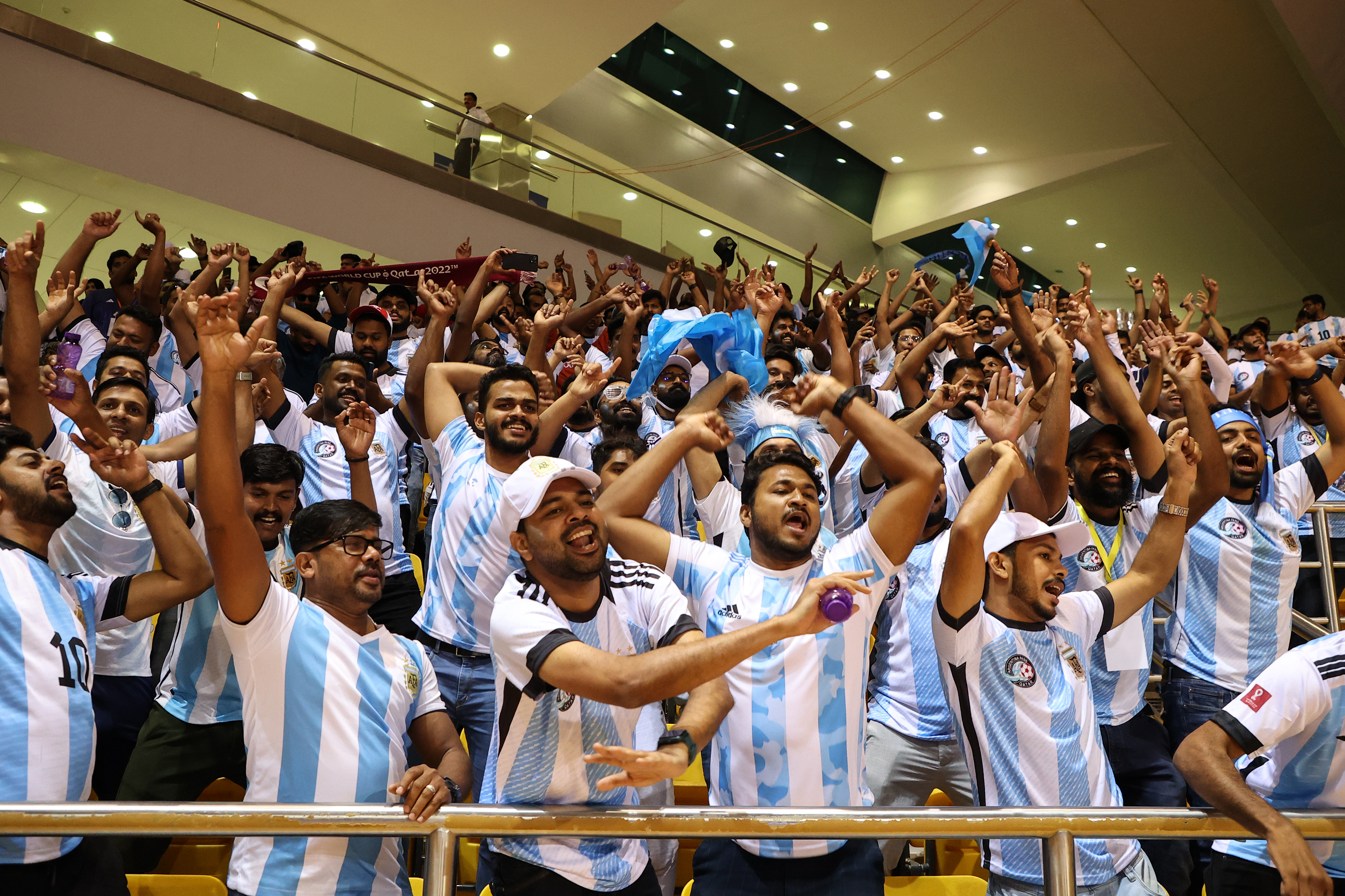Argentina fans club Qatar