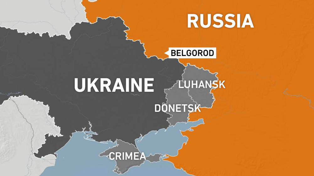 Belgorod Russia map