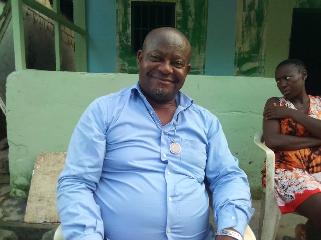 Chief Emmanuel Tonye, the traditional ruler of New Bell Block 10