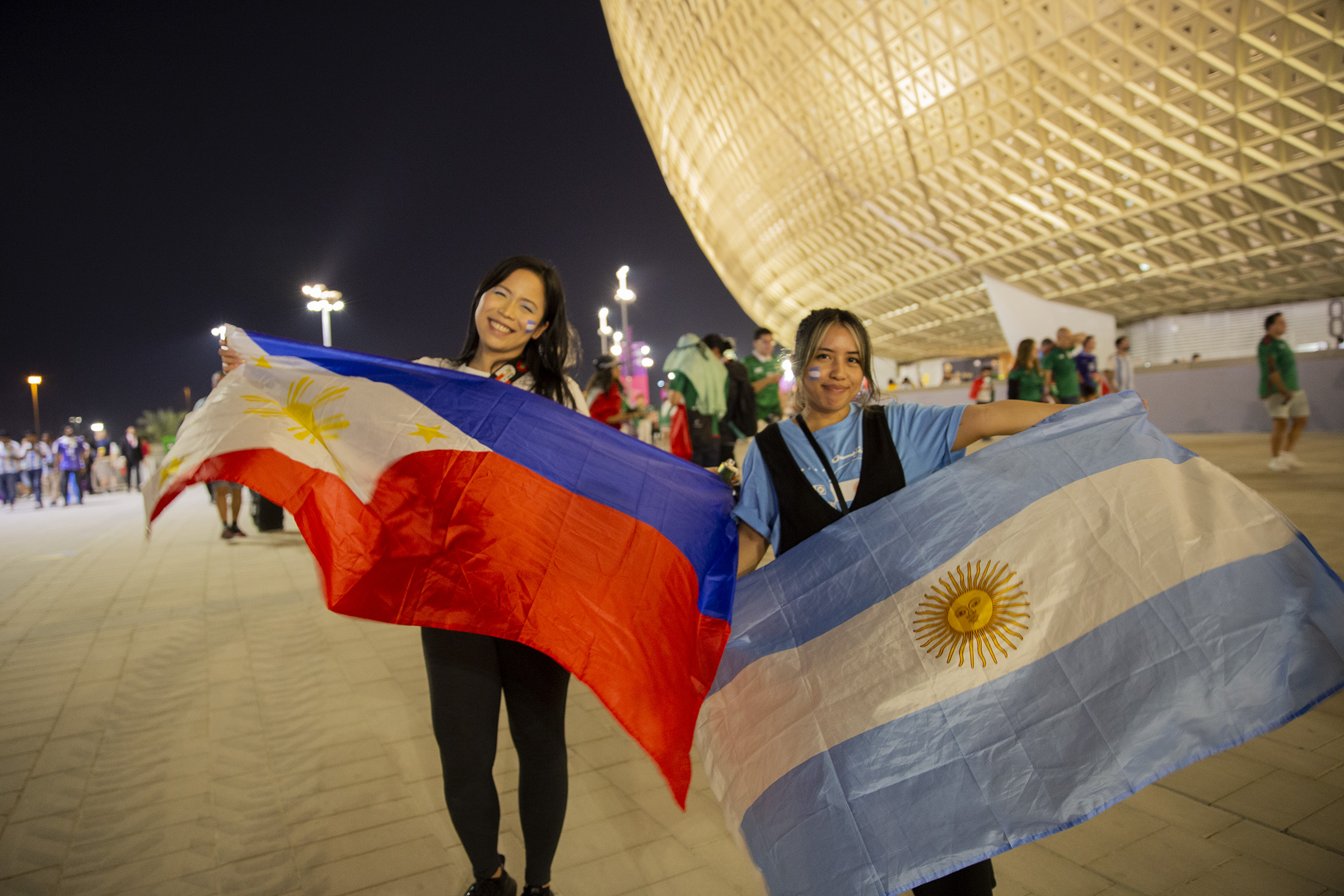 Messi Argentina fans