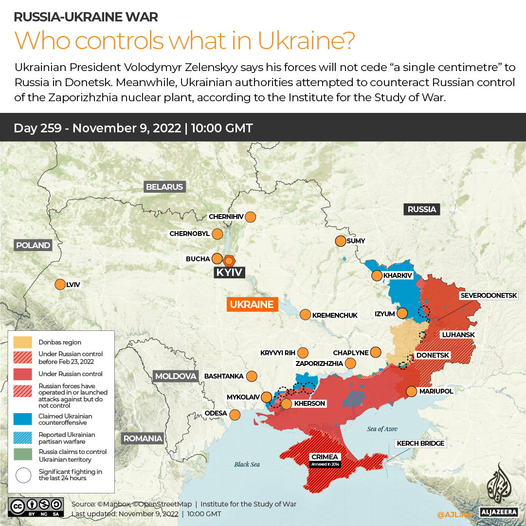 INTERACTIVE - WHO CONTROLS WHAT IN UKRAINE 259