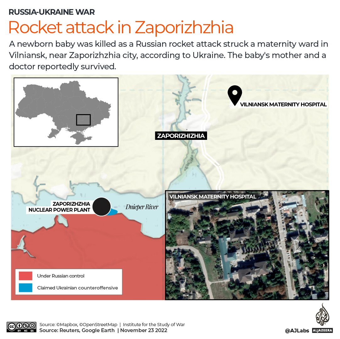 INTERACTIVE-Zaporizhzhia maternity hosptial attack