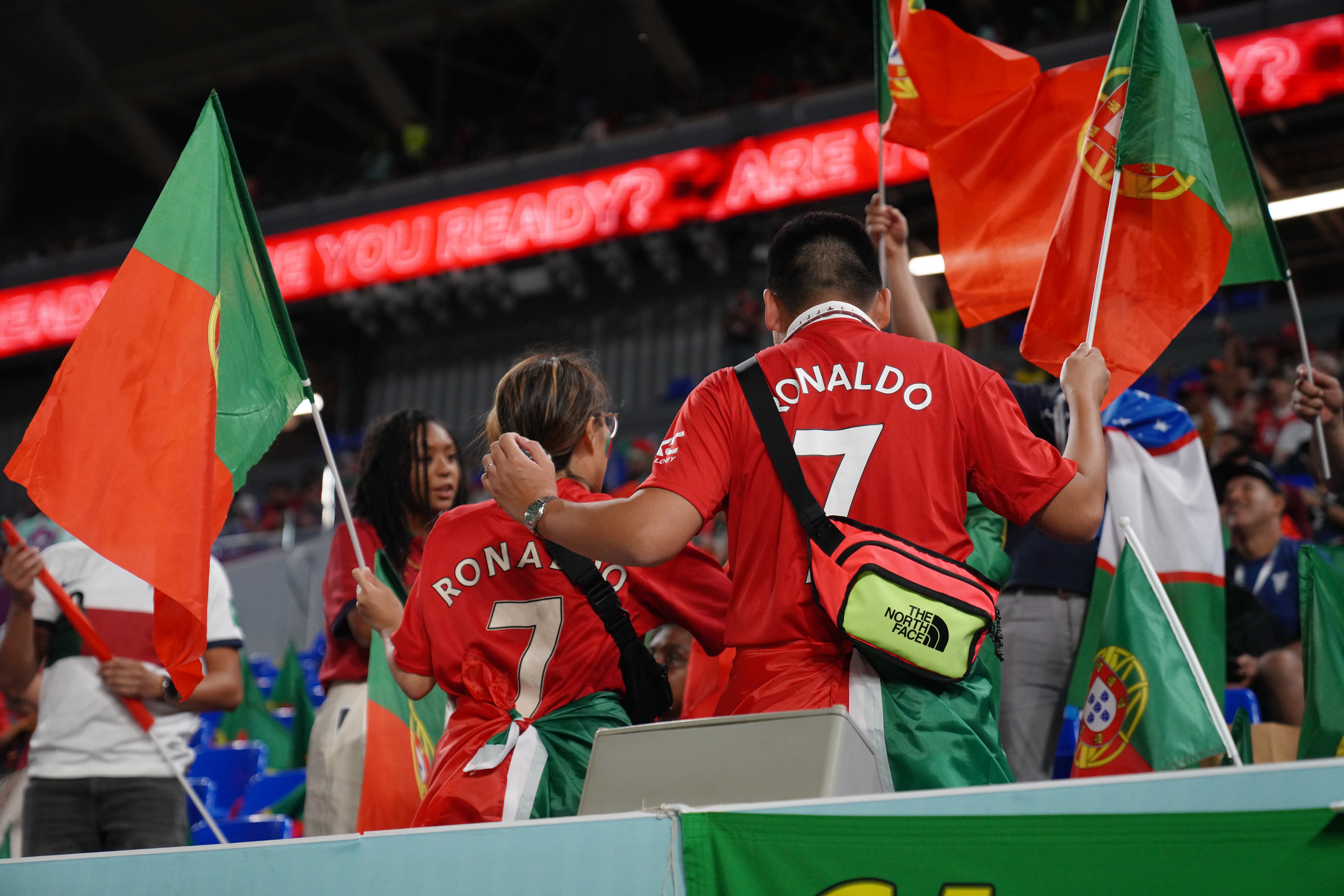 Portugal fans