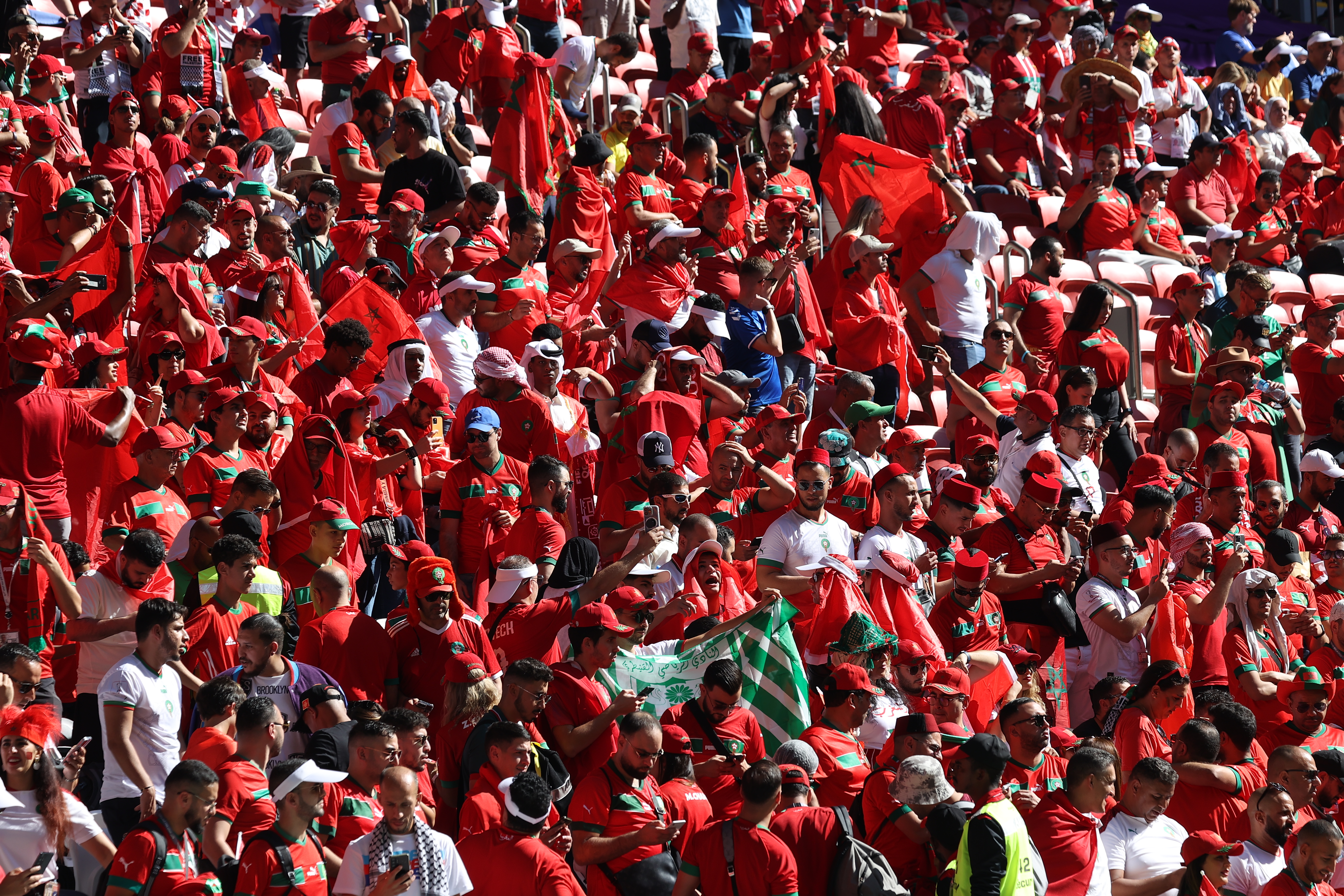 Morocco fans