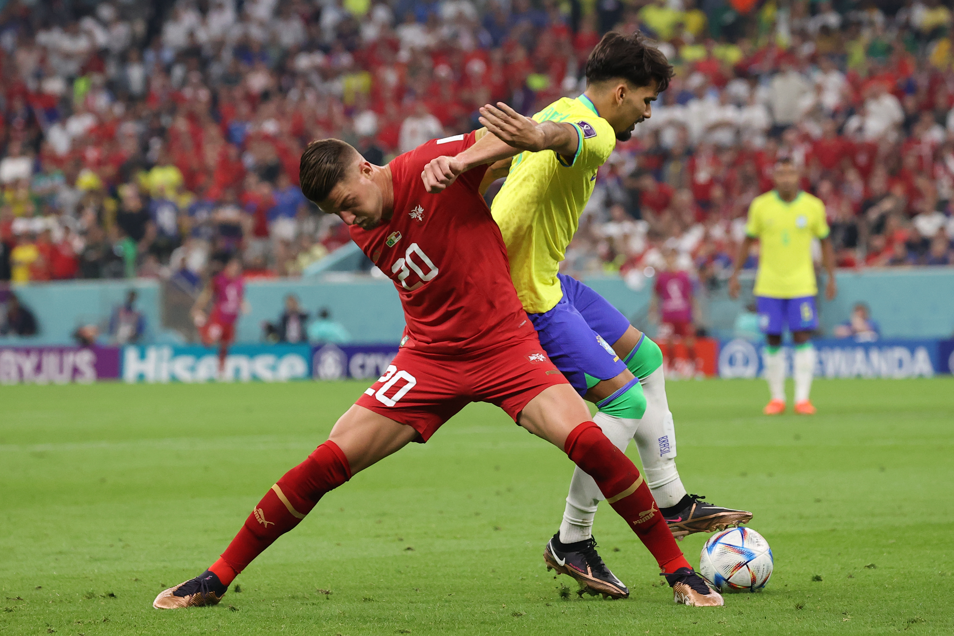 Brazil vs Serbia Group G