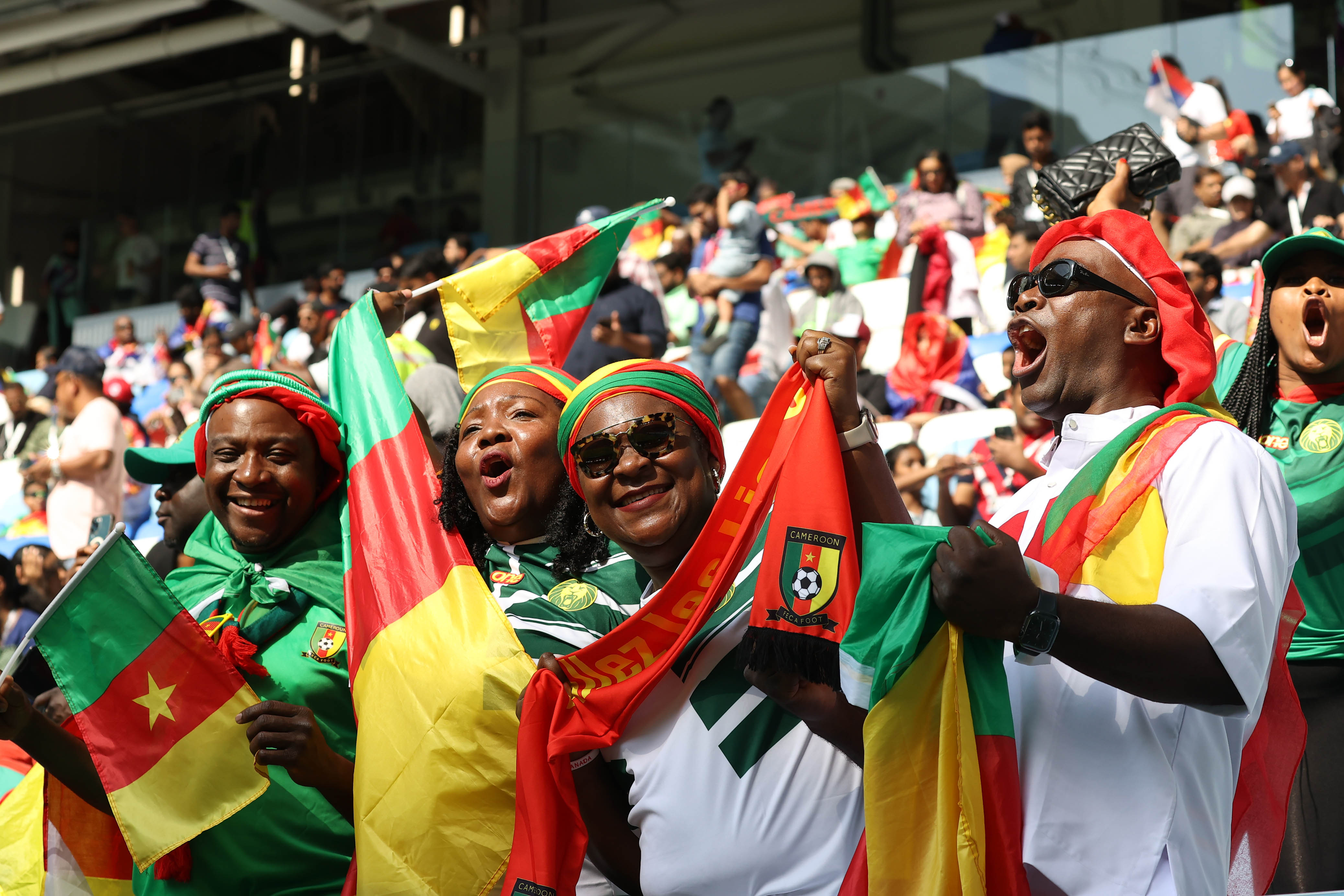 Cameroon fans