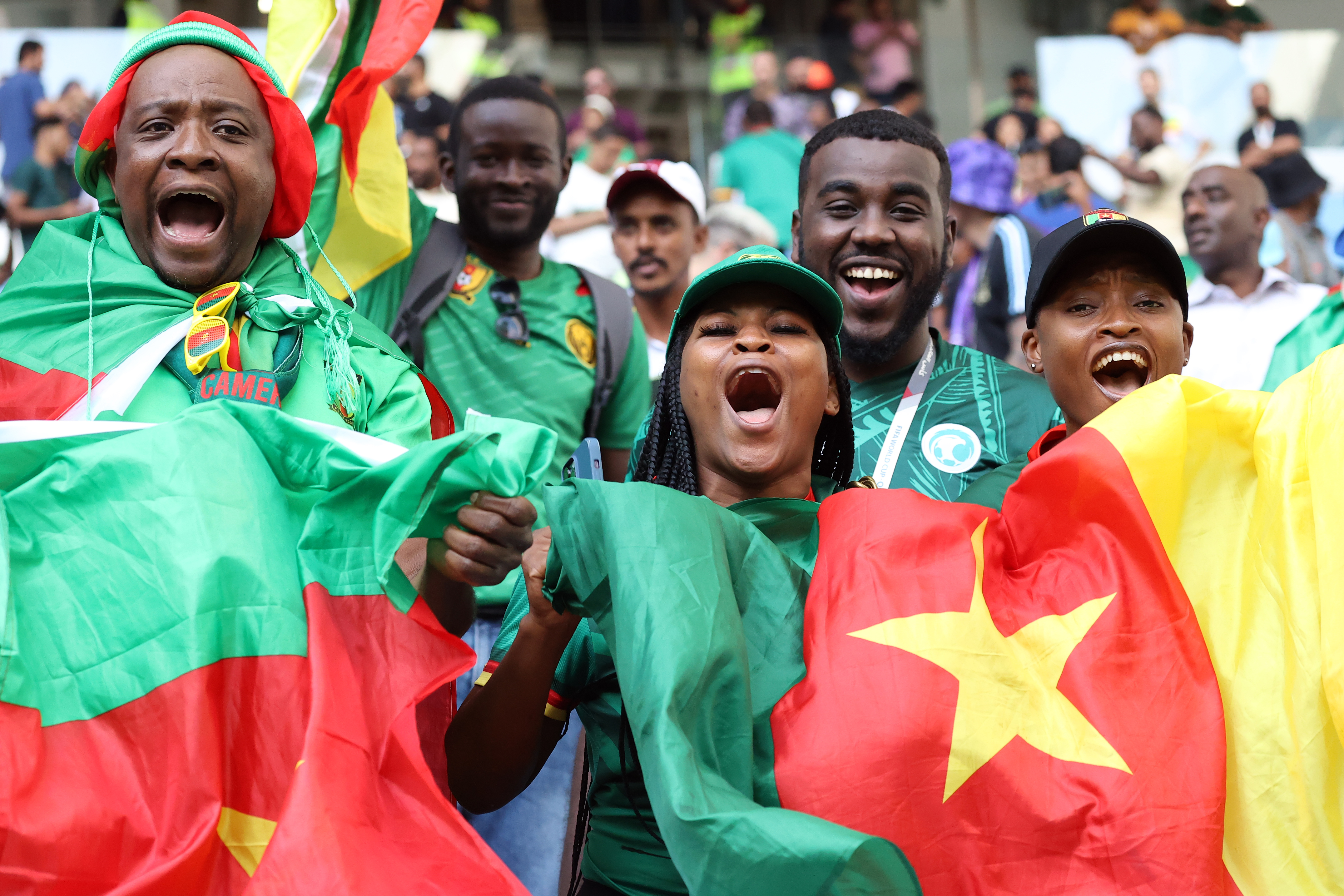 Cameroon fans