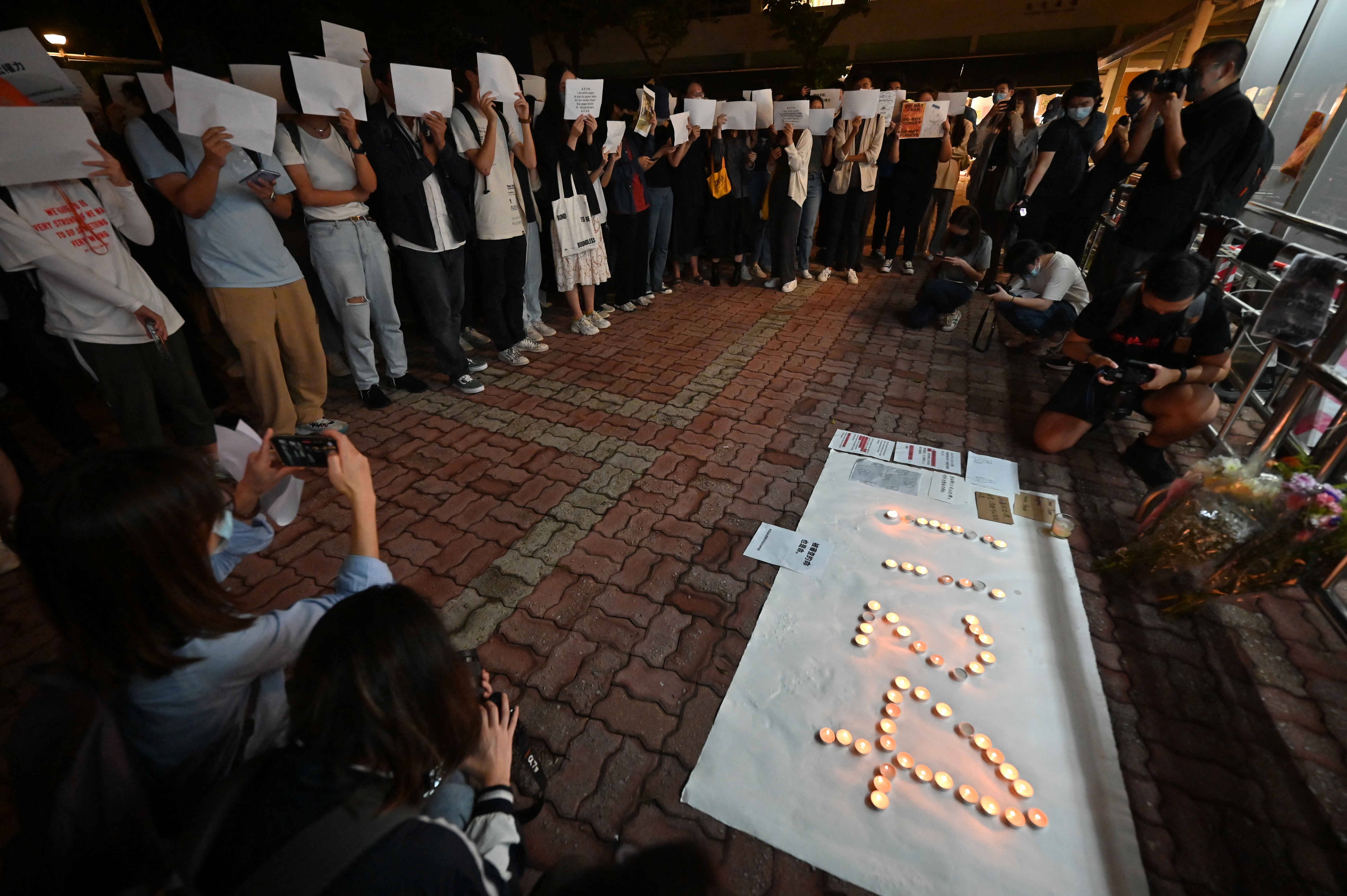 Hong Kong COVID protests