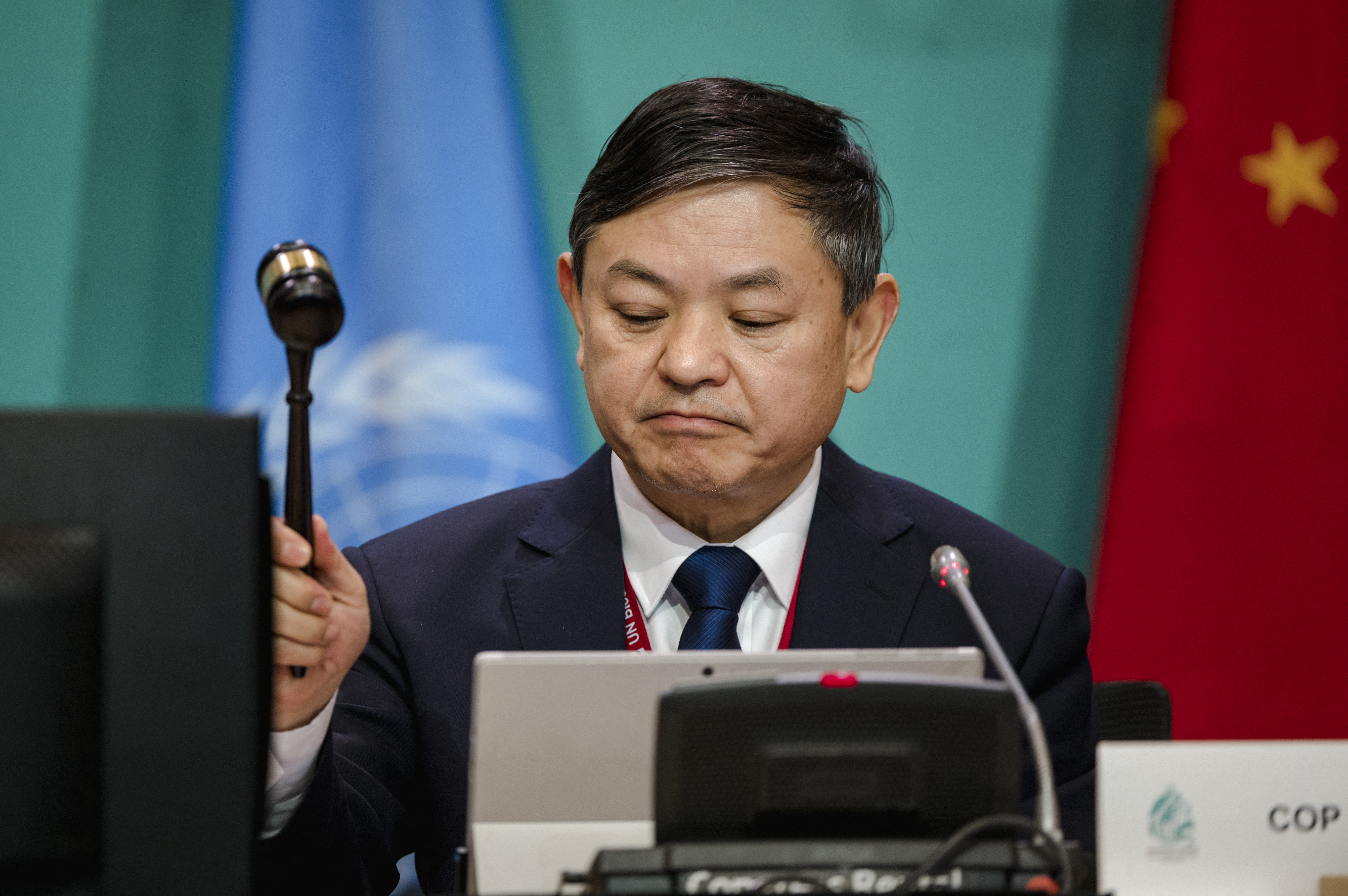 Chinese Ecology and Environment Minister, Huang Runqiu